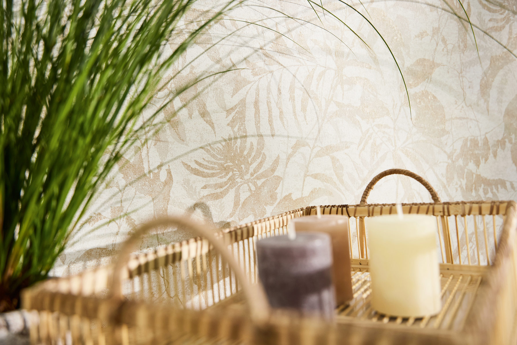 AS Vliestapete MS Hot Spots Floral Creme 782032