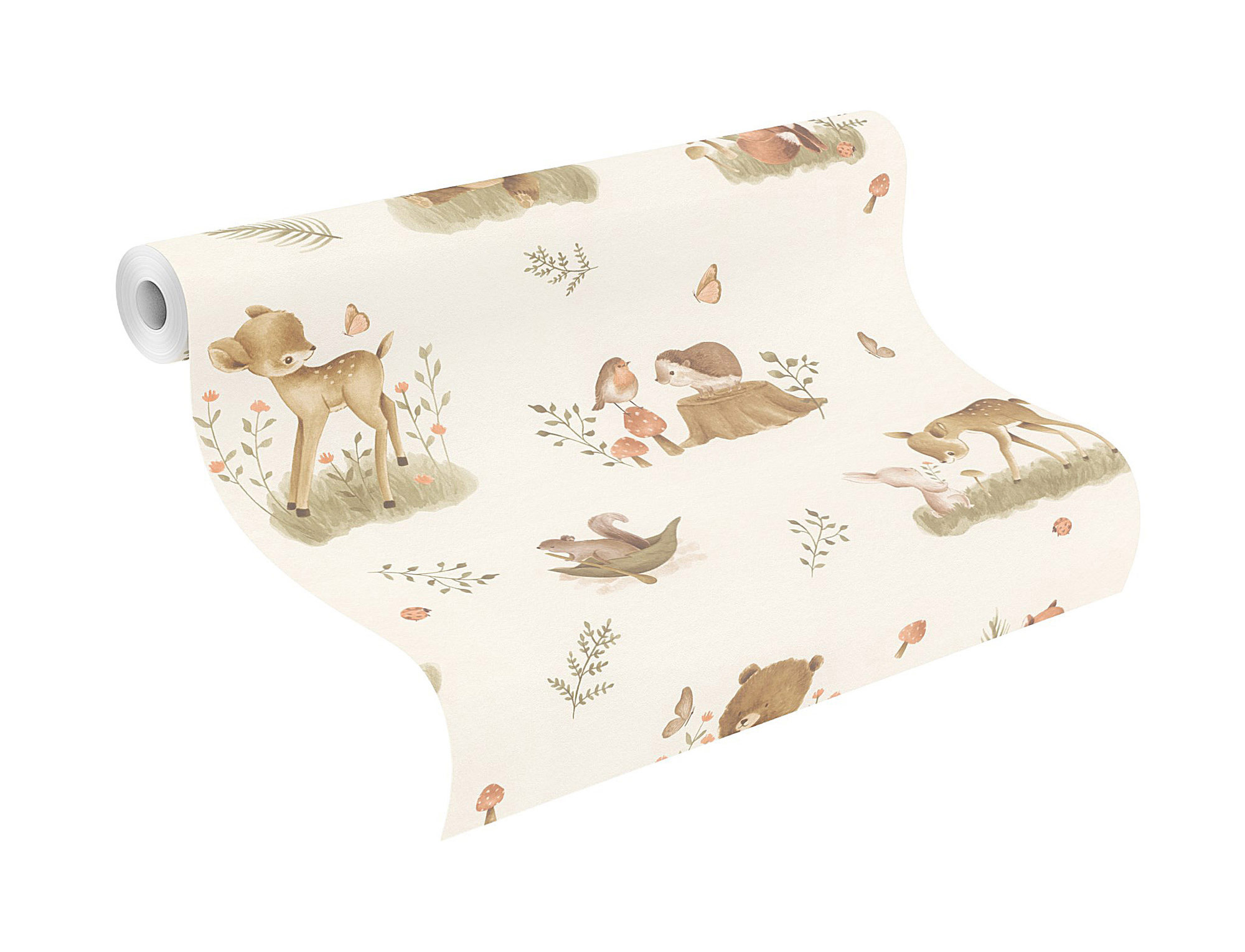 Rasch Vliestapete Kids Word 2 Beige 321104