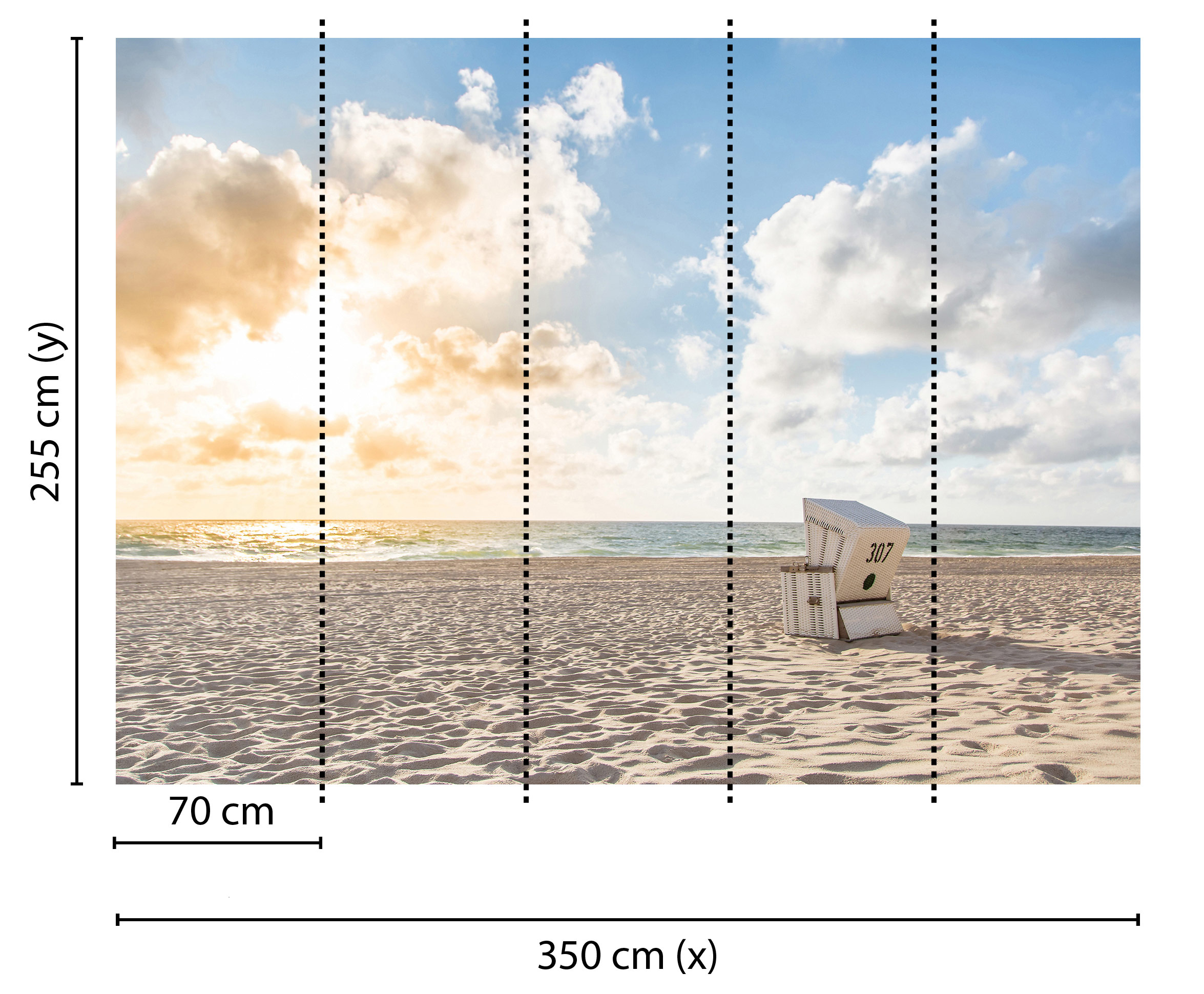 AS Fototapete Designwalls BeachChair DD118656