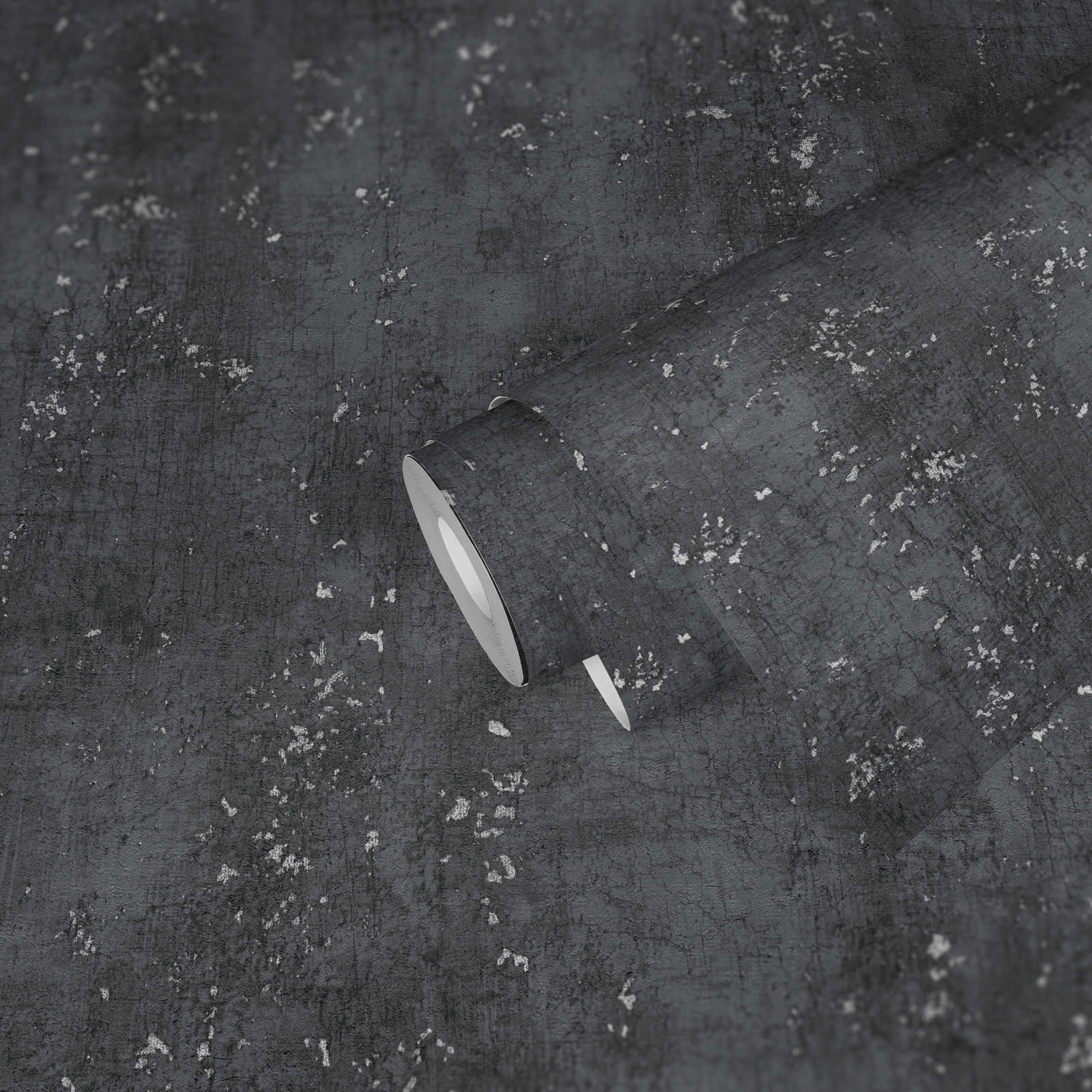 AS Vliestapete Titanium 3 Betonoptik schwarz 378404