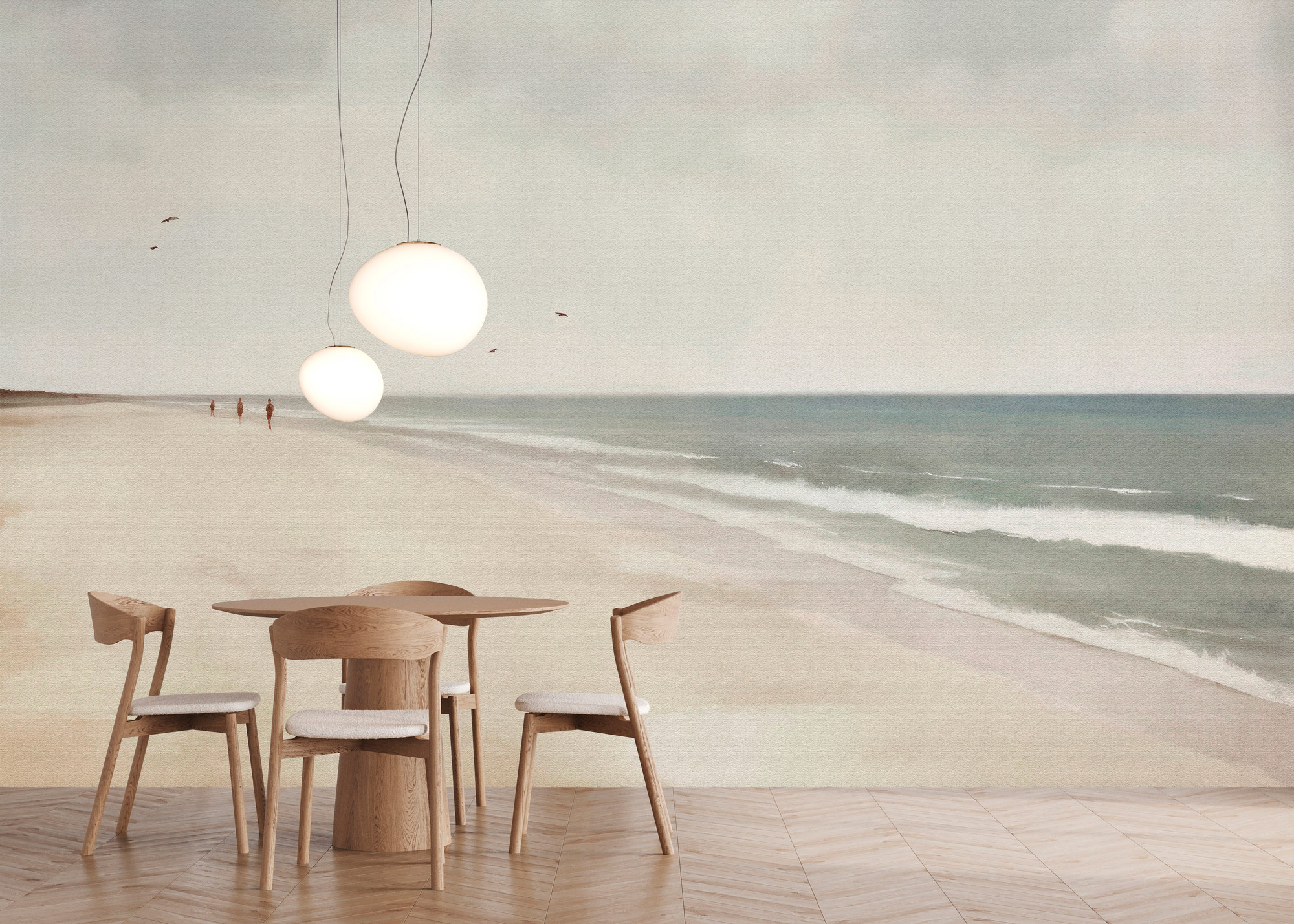 AS Fototapete Walls by Patel 5 Strand Beige DD134621