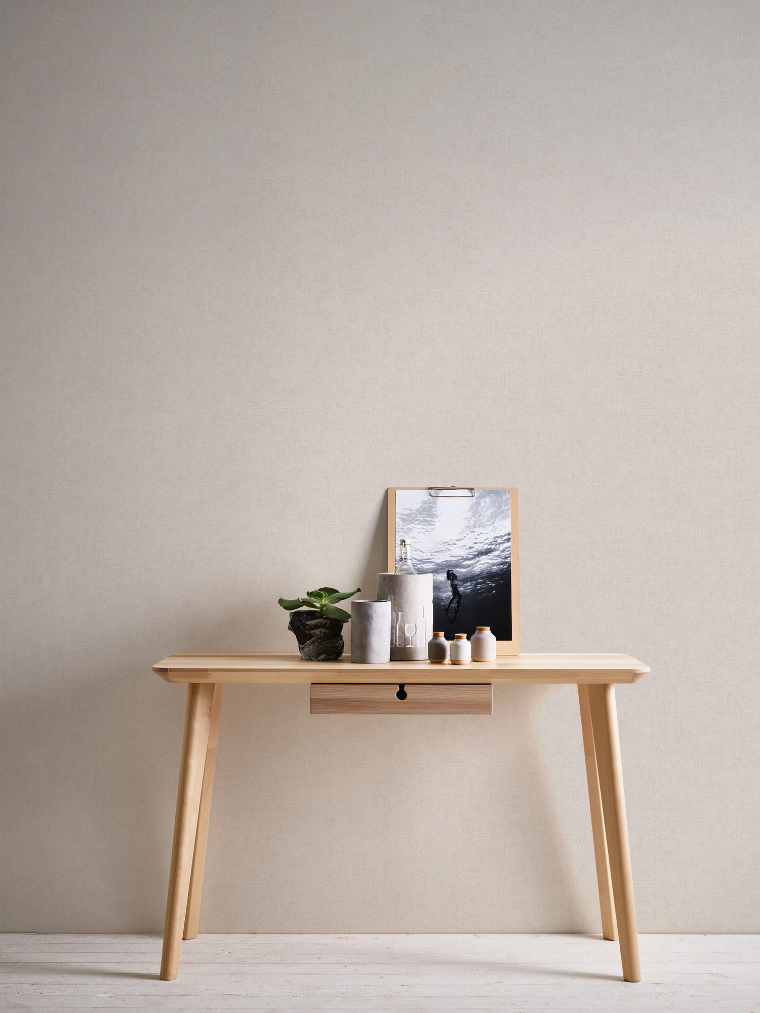AS Vliestapete Trend Spectrum Unitapete Beige 381981