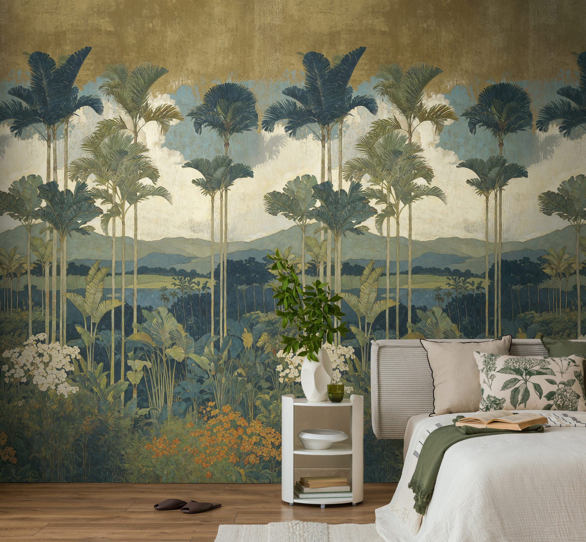 AS Fototapete The Wall 4 Berge Blau 792471
