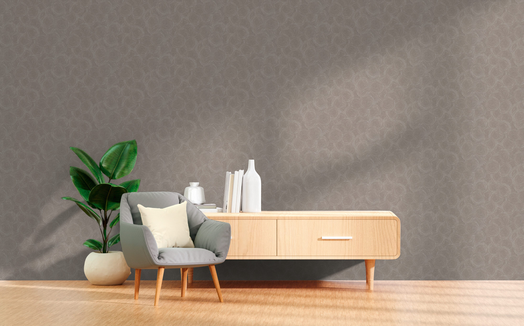 AS Vliestapete Hygge 3 Natur Braun 790932