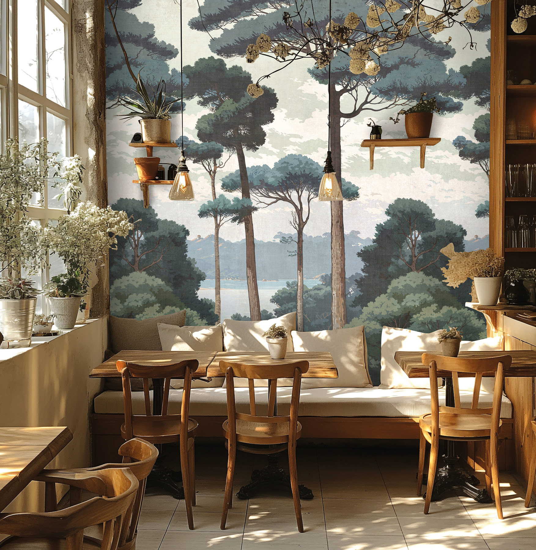 AS Fototapete MS Hot Spots Wald Braun 790156