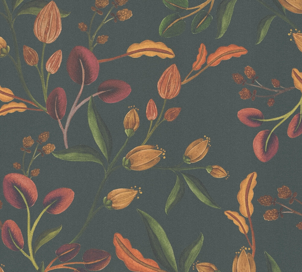 AS Vliestapete Anna d'Andrea Floral Grün 782112 AS Vliestapete Anna d'Andrea Floral Grün 782112