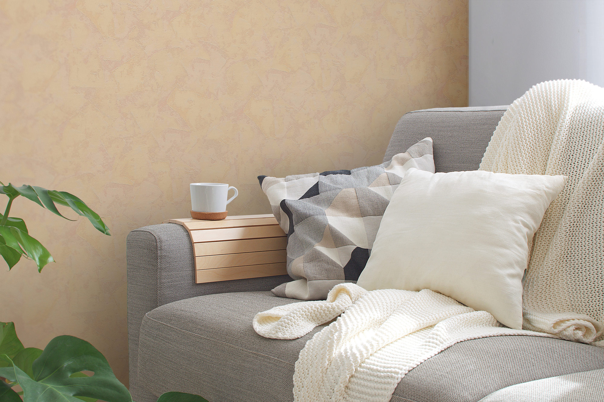 AS Vliestapete Casual Living orange Unitapete 169020