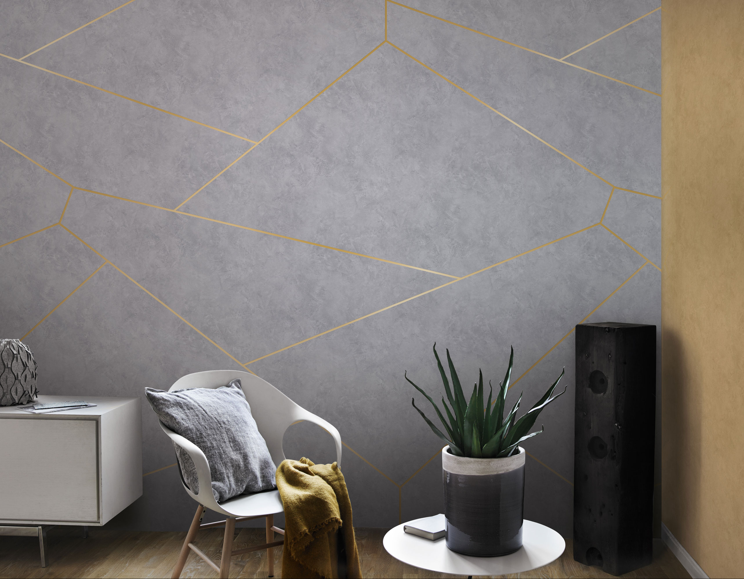 Rasch Fototapete Magic Walls Grafik Linien 425819