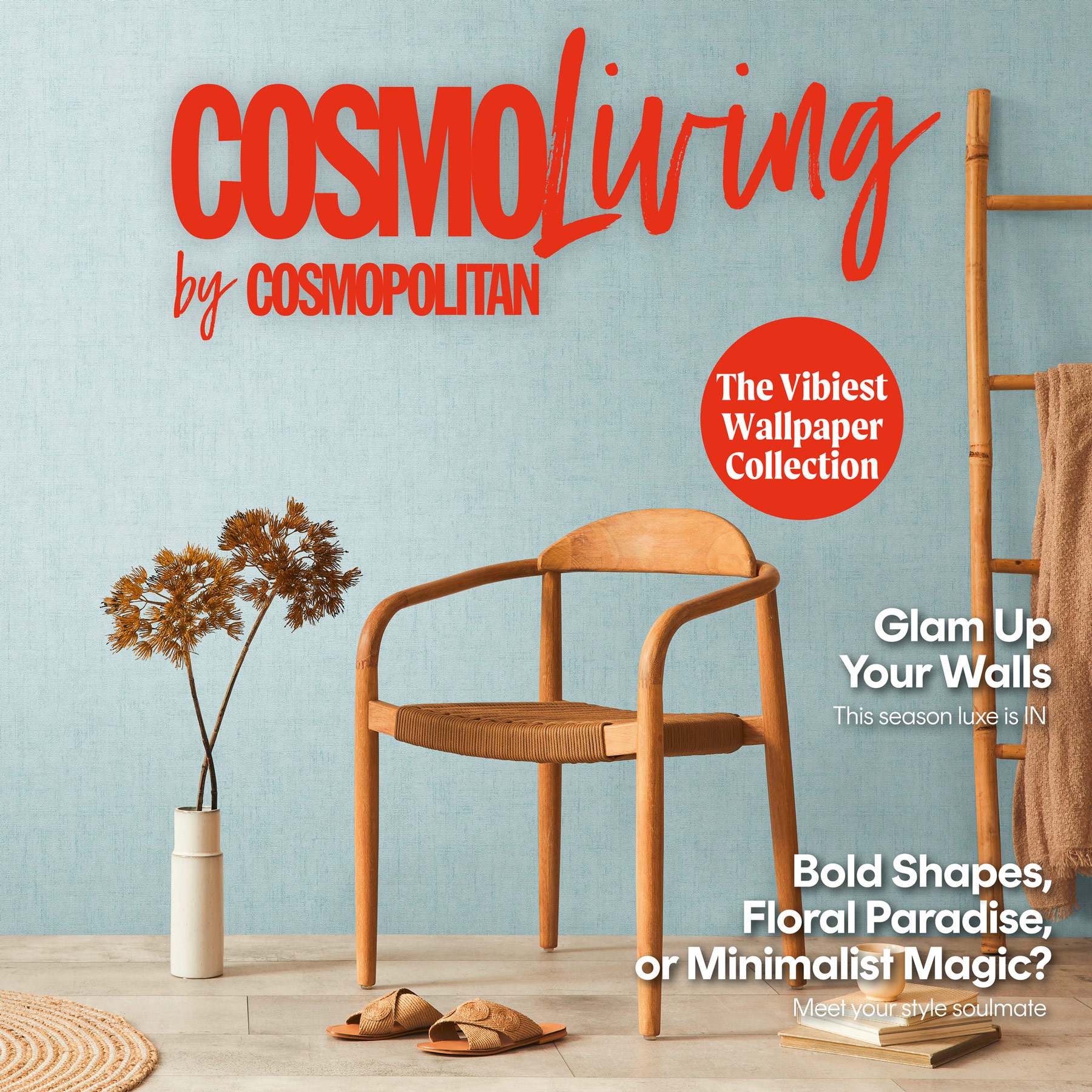 AS Vliestapete CosmoLiving Uni Blau 791092