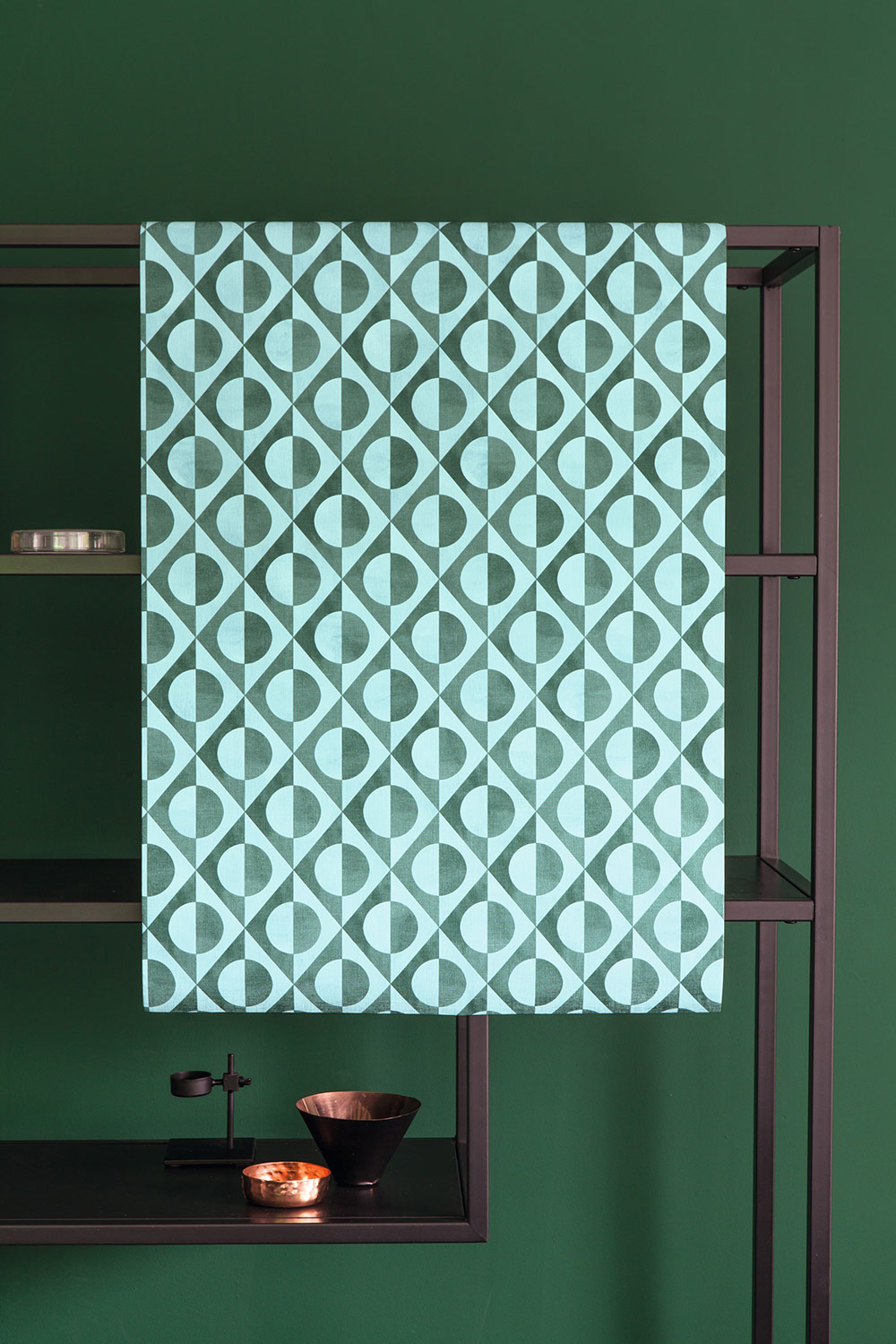 Rasch Vliestapete Club Botanique Kreise grün 538656