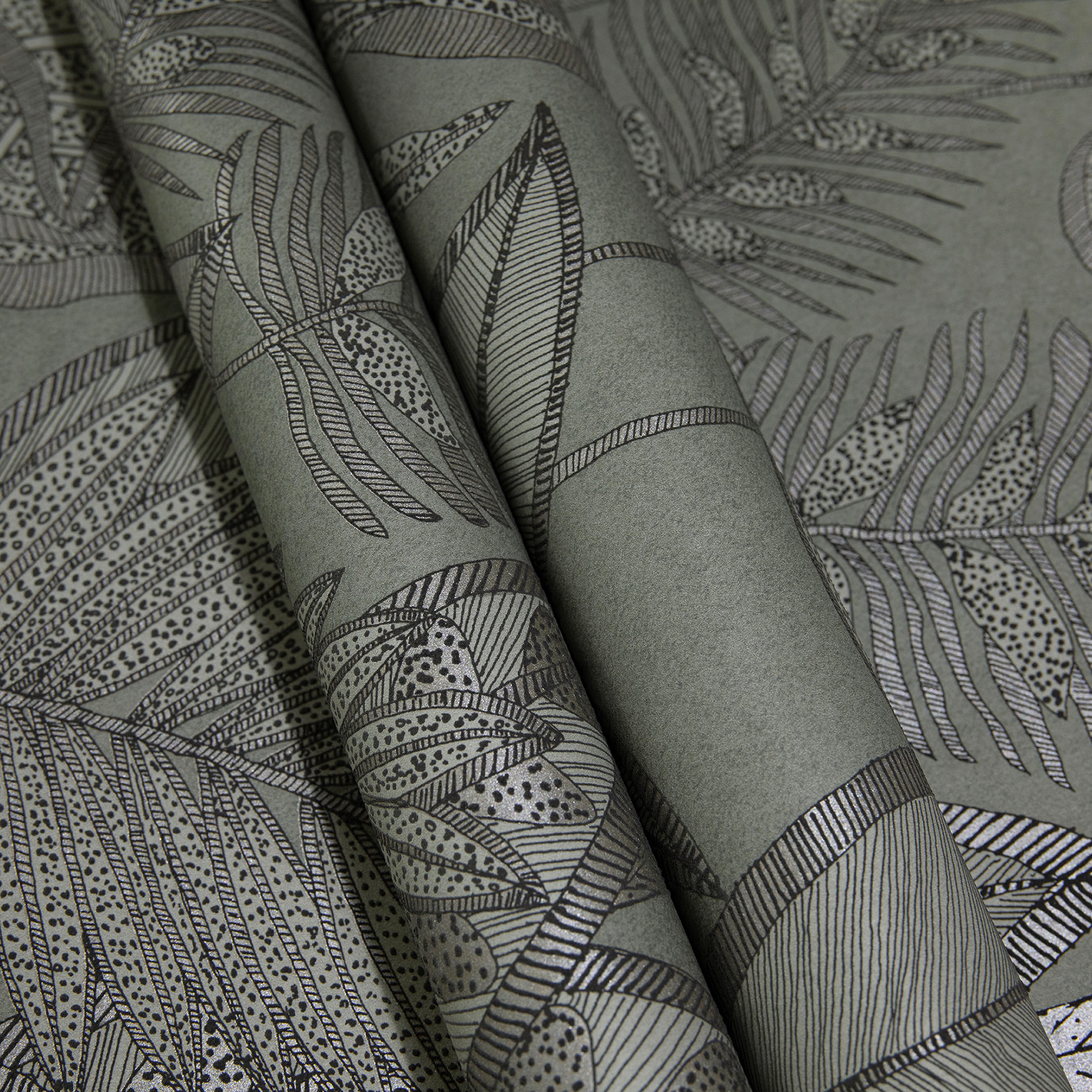 Hohenberger Vliestapete Tesoro Pianta Verde 65575