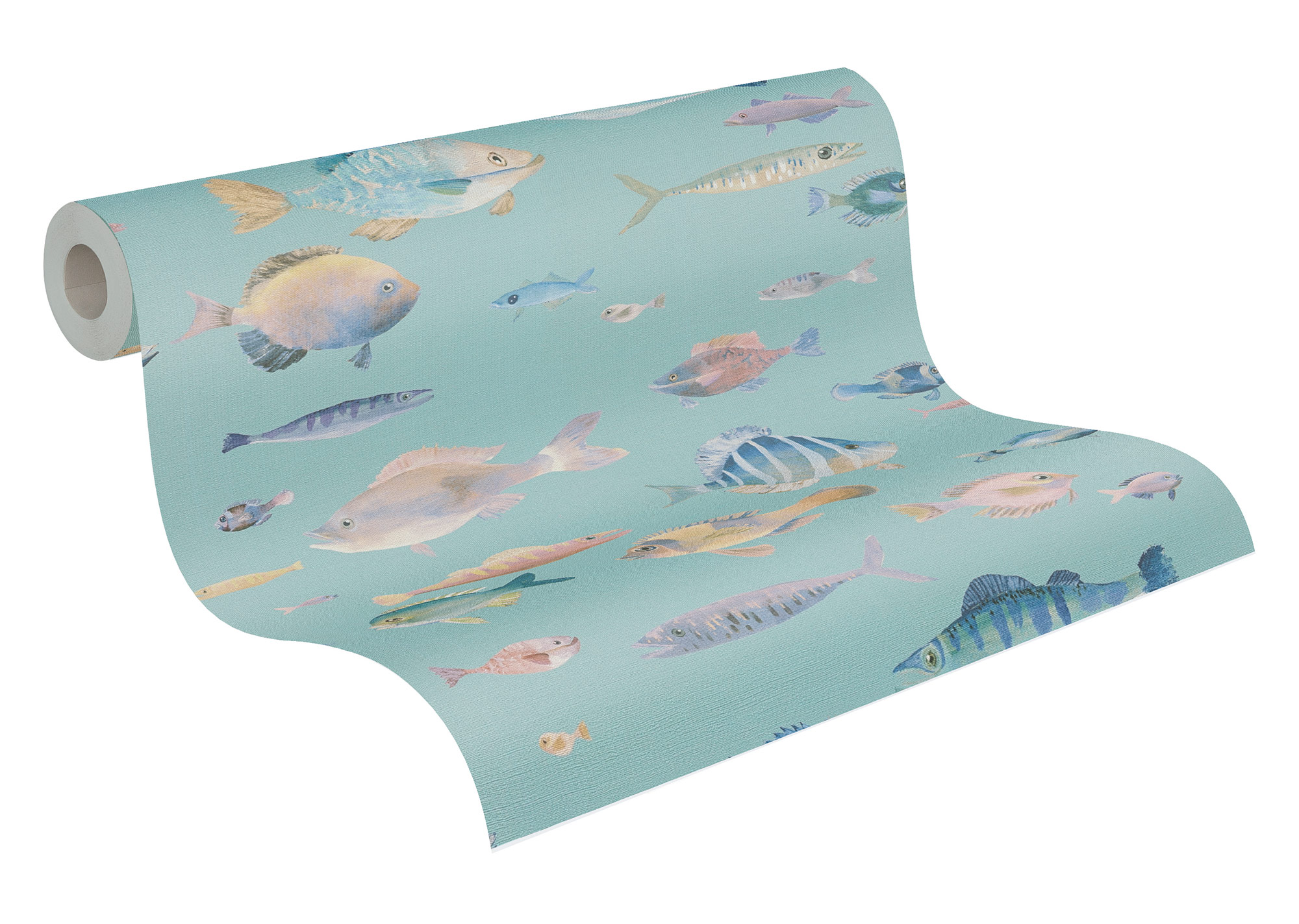 AS Vliestapete PintWalls II Tiertapete Blau 396963