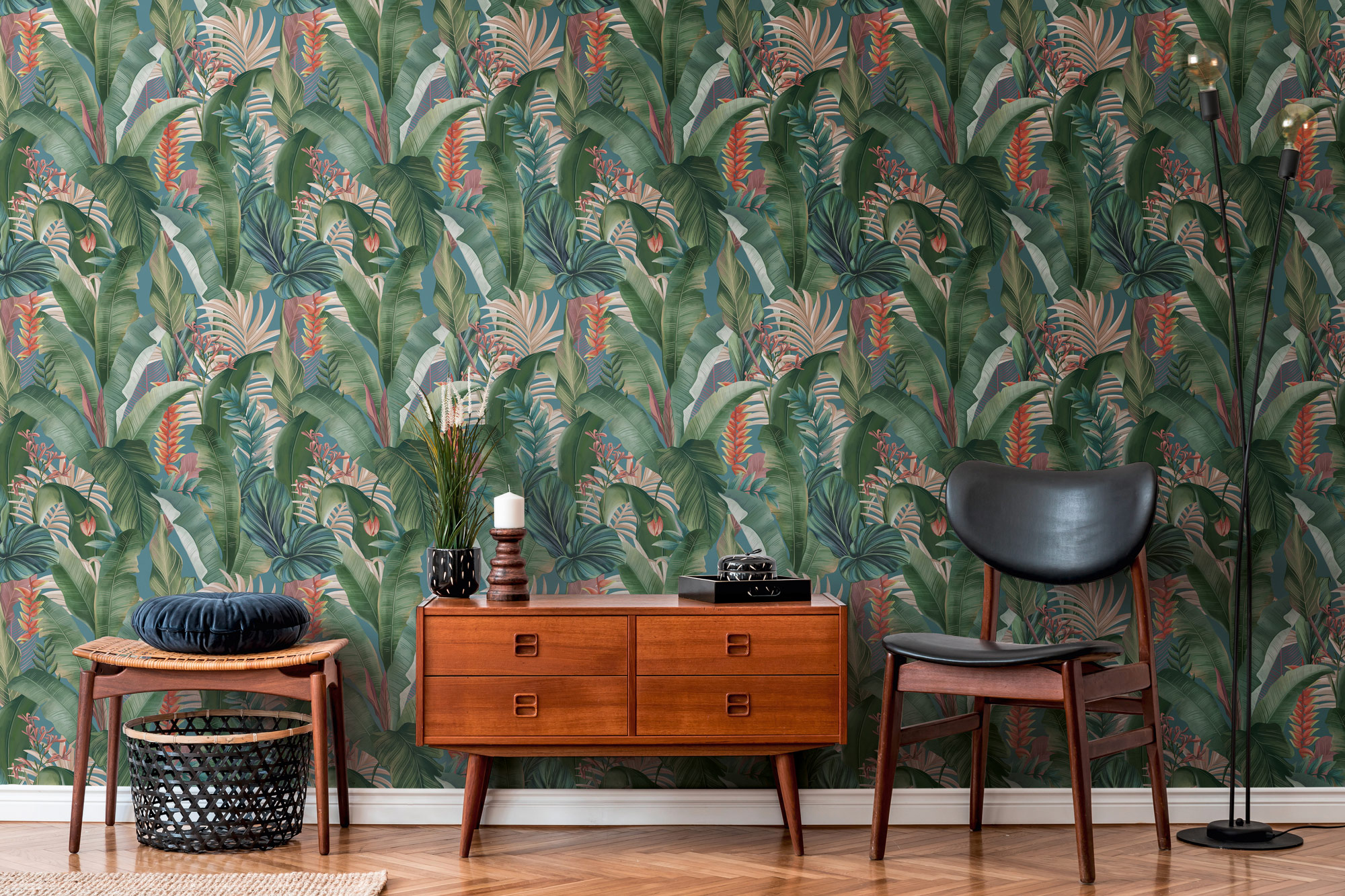 Livingwalls Vliestapete Drawn Into Nature Dschungel 394352