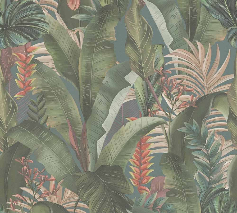 Livingwalls Vliestapete Drawn Into Nature Dschungel 394352 Livingwalls Vliestapete Drawn Into Nature Dschungel 394352