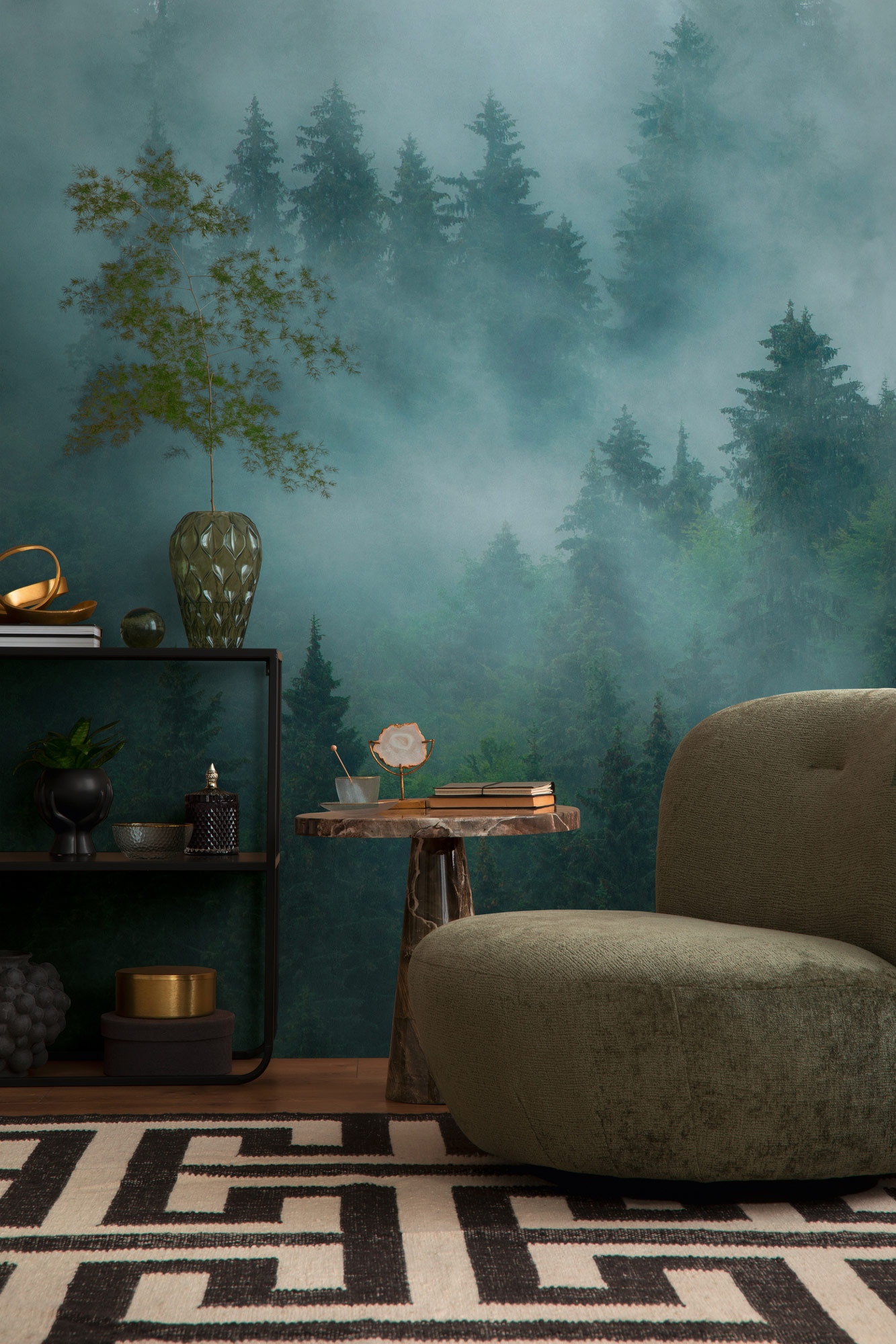 Livingwalls Vliestapete The Wall 3 Landschaft 398981