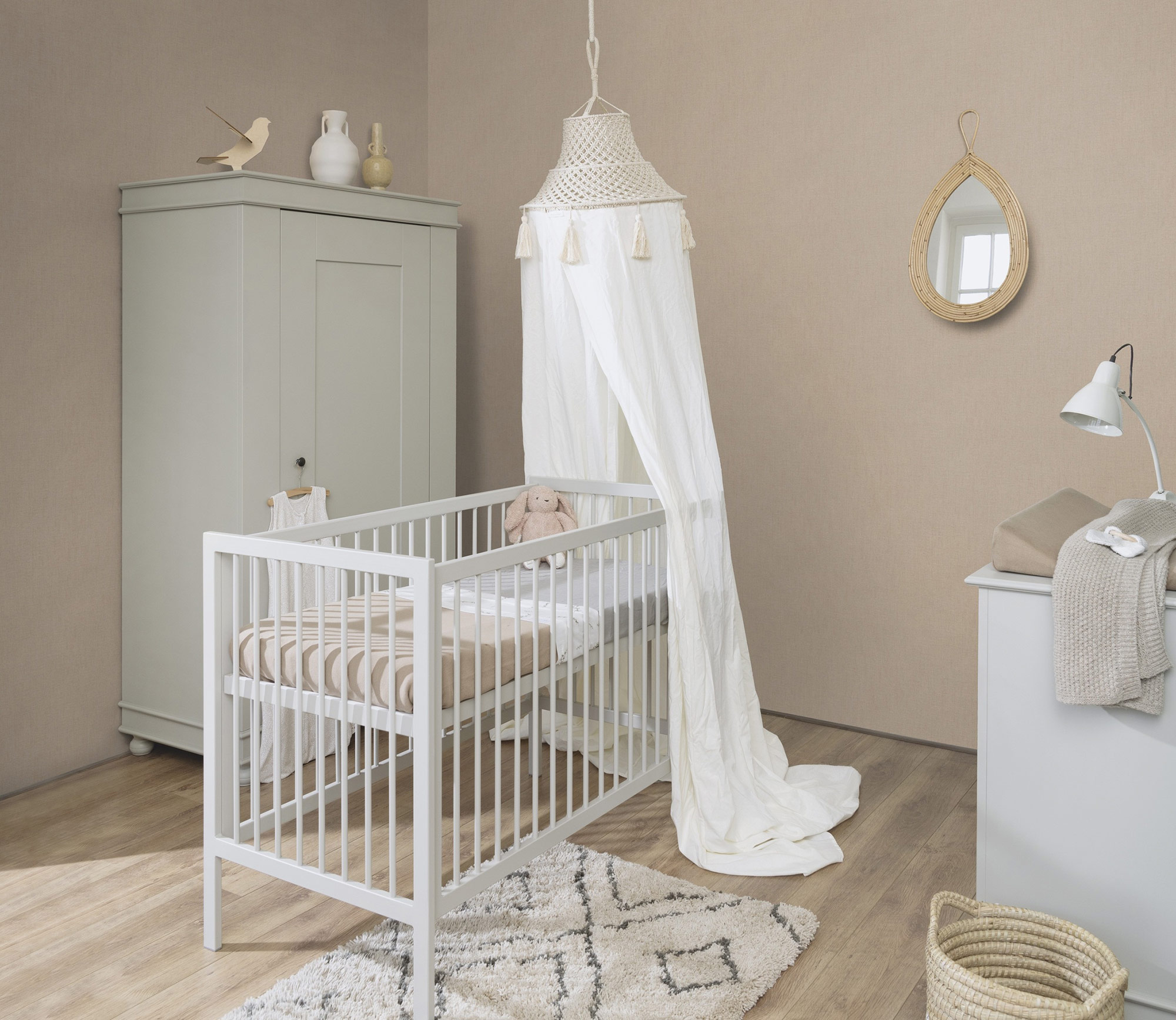 Rasch Vliestapete Florentine 4 Leinenoptik 484656