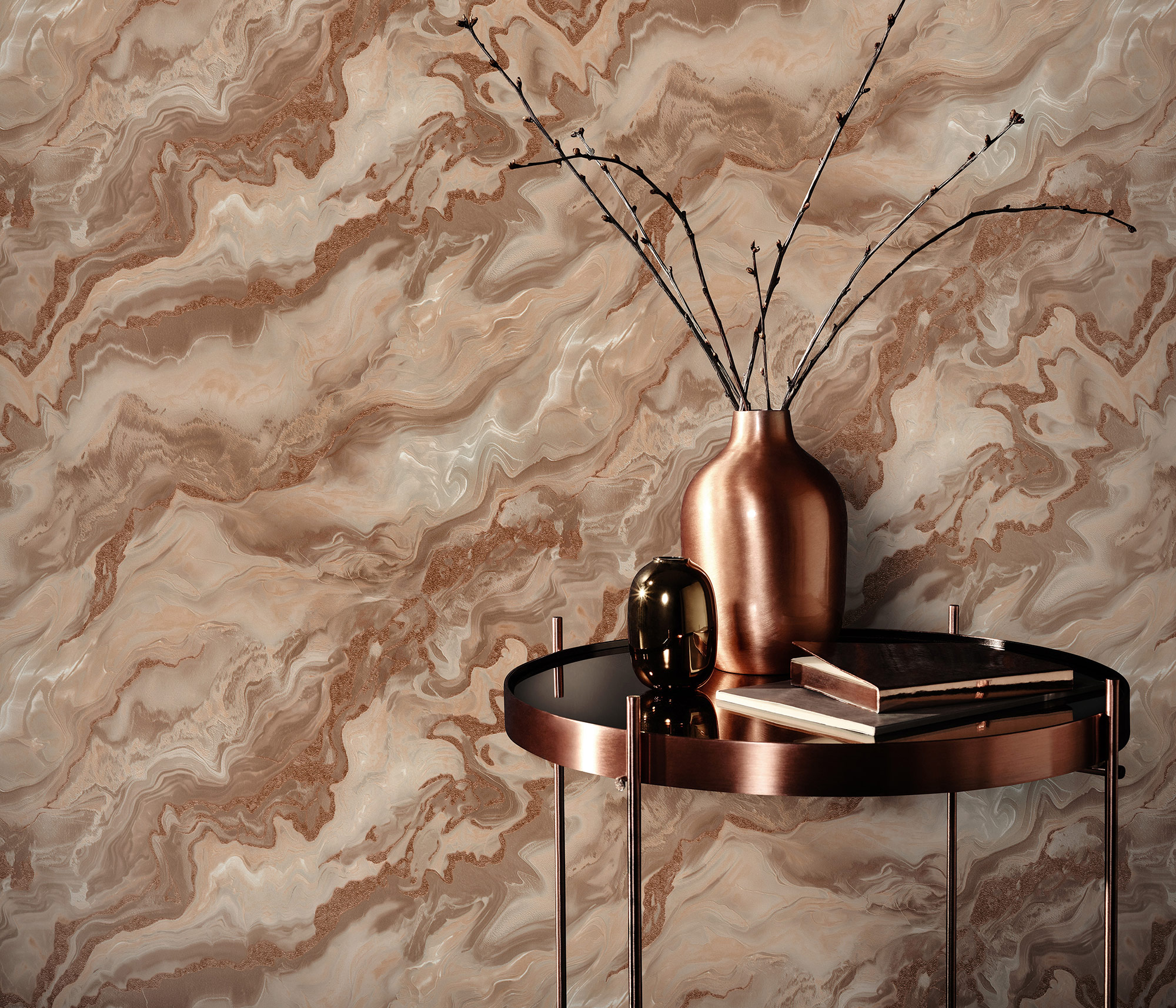 Erismann Vliestapete Elle 4 braun 1044713