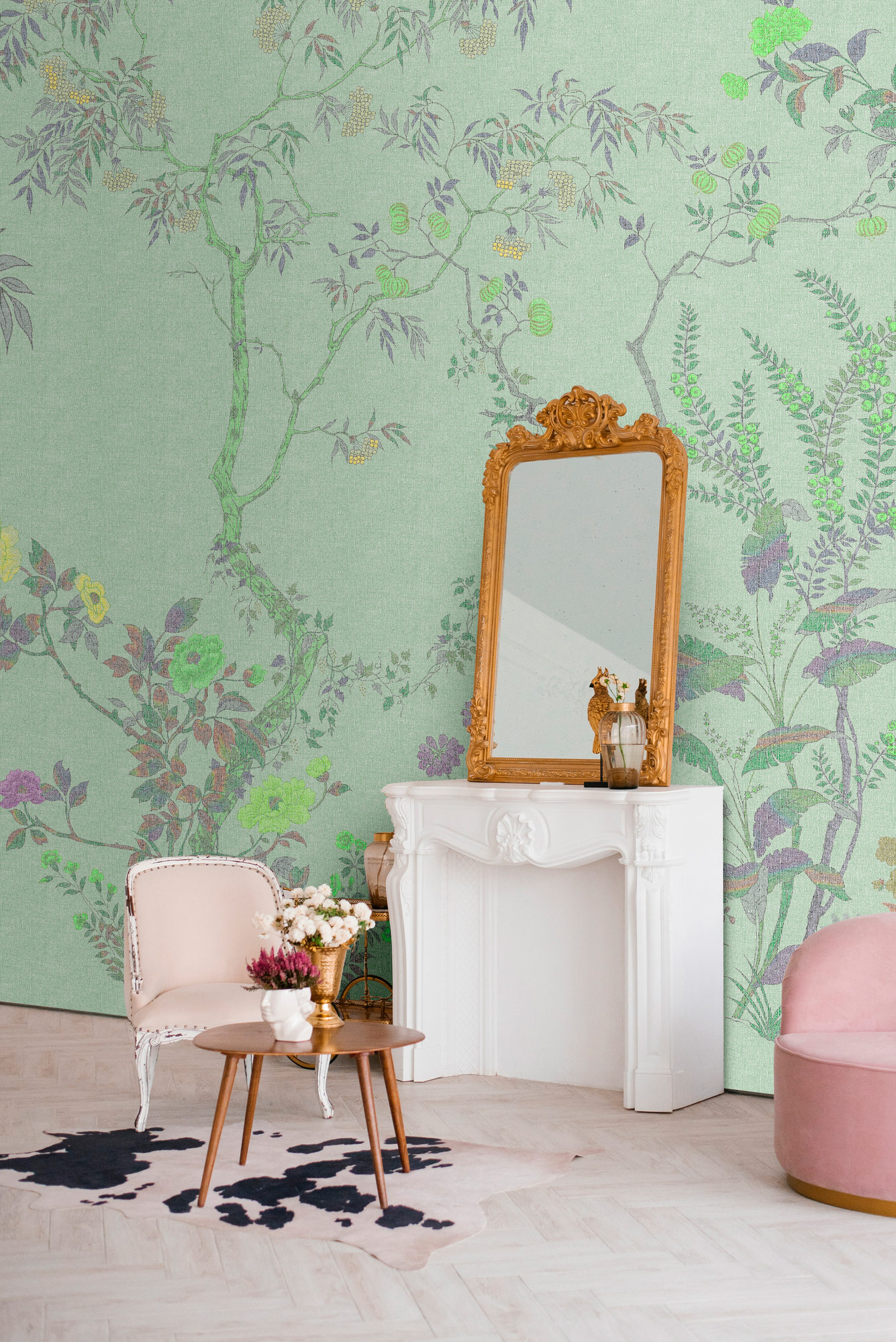 AS Fototapete Walls by Patel 5 Bäume Grün DD134783