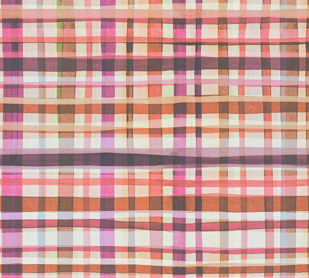 AS Vliestapete Anna d'Andrea Kariert Beige 782241 AS Vliestapete Anna d'Andrea Kariert Beige 782241