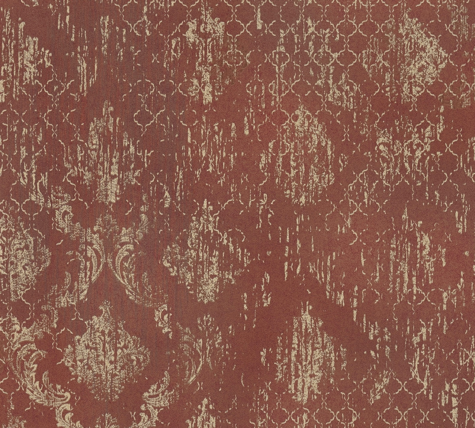 AS Vliestapete MS Hot Spots Ornament Rot 786723