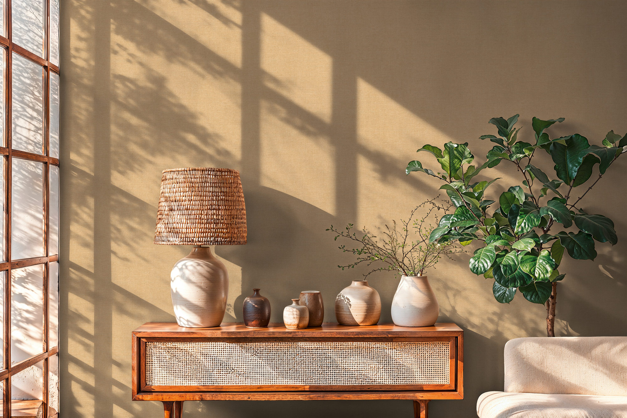 AS Vliestapete PintWalls 3 Unitapete Gelb 791656