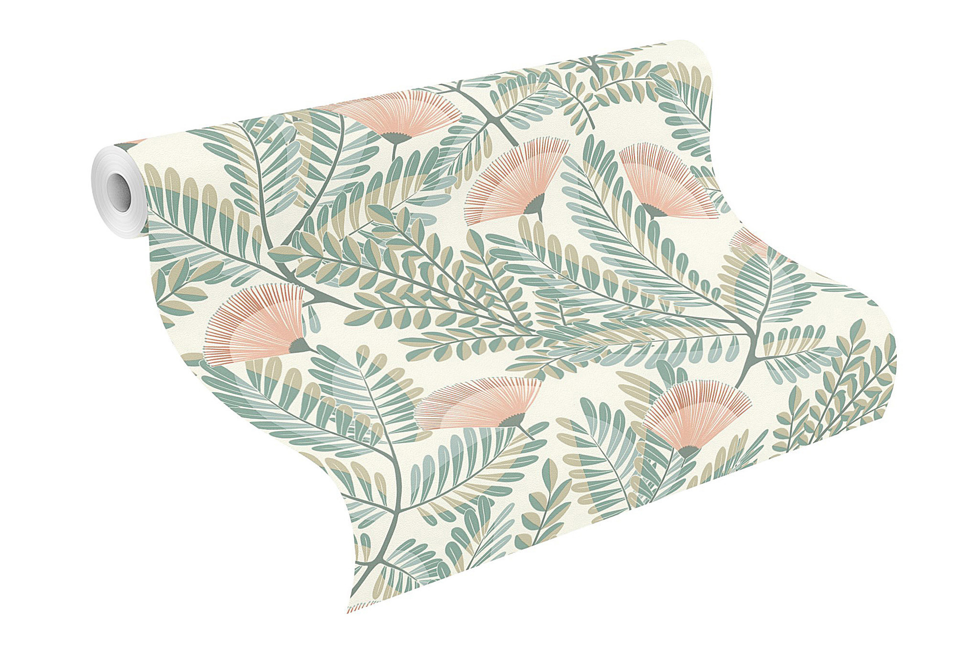 Rasch Vliestapete Allegretto Türkis-Dunkeltürkis 792447