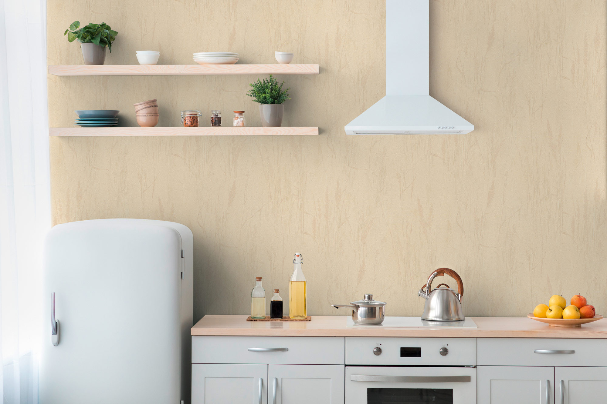 AS Vliestapete Hygge 3 Natur Beige 790944