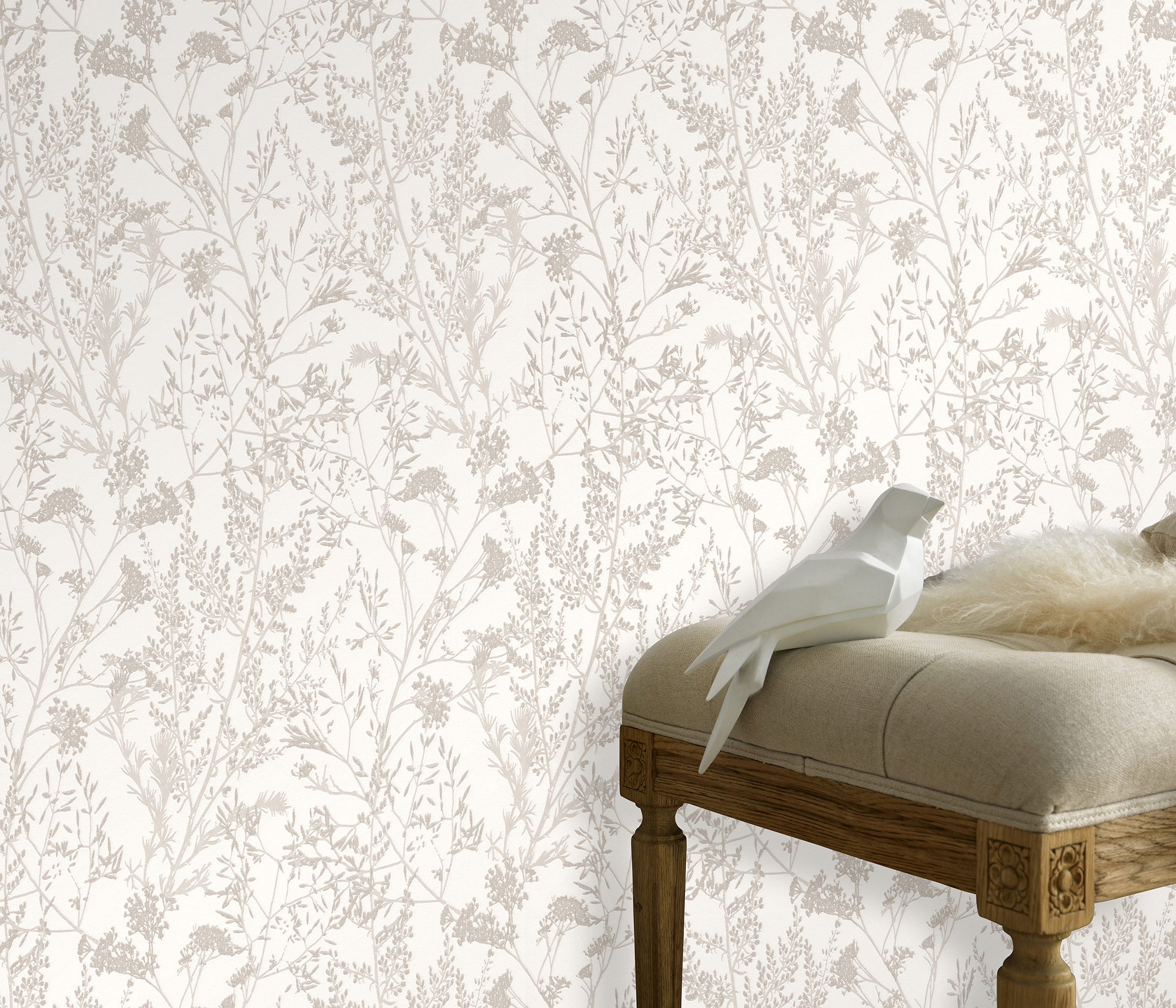 Erismann Vliestapete Charisma creme 1025114