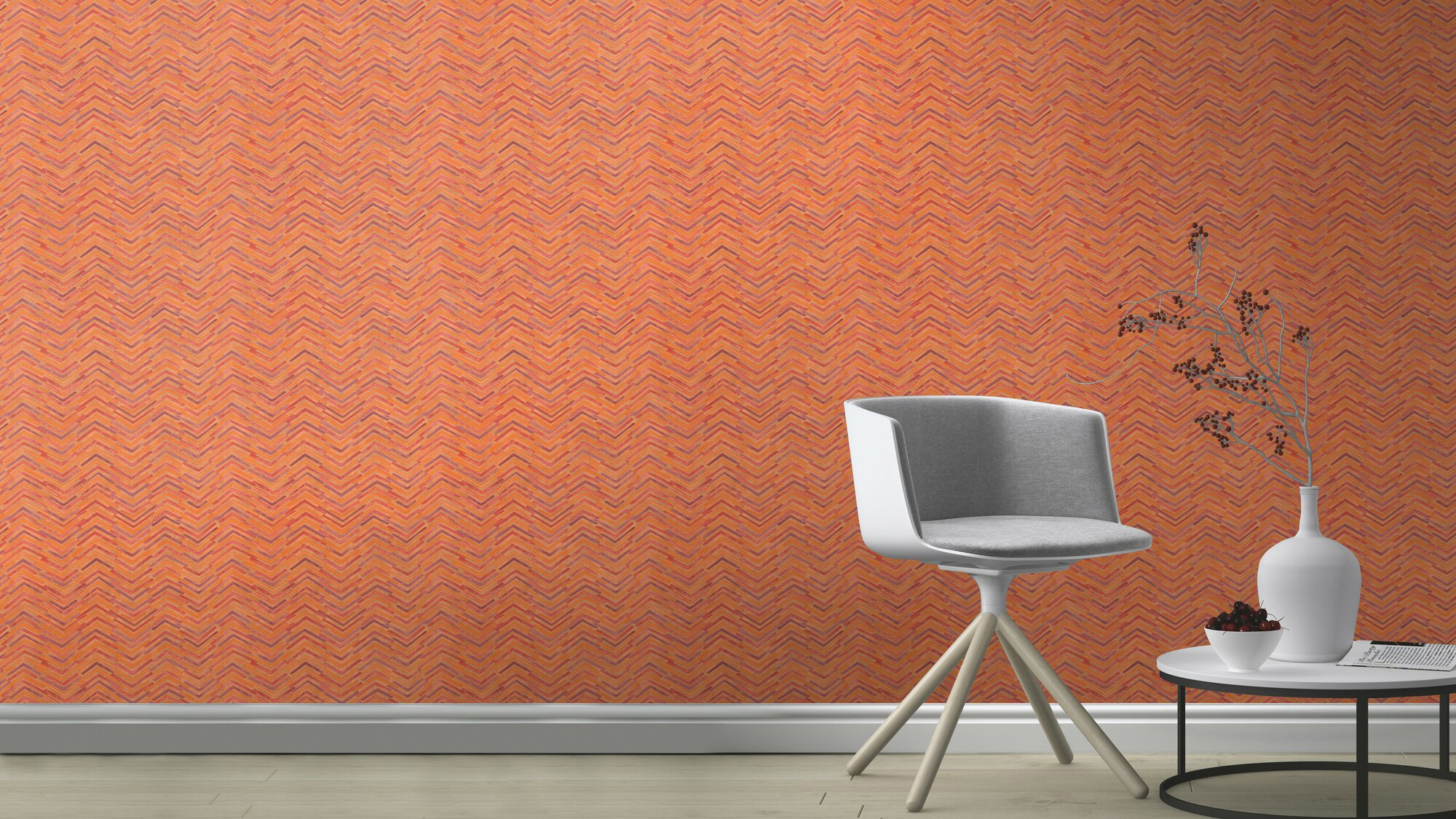 Rasch Vliestapete Barbara Home 3 Dreiecke Streifen 560978