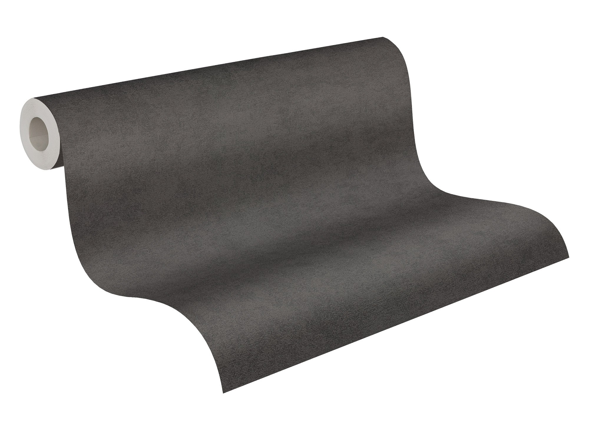 AS Vliestapete French Affair Einfarbig Schwarz 399384