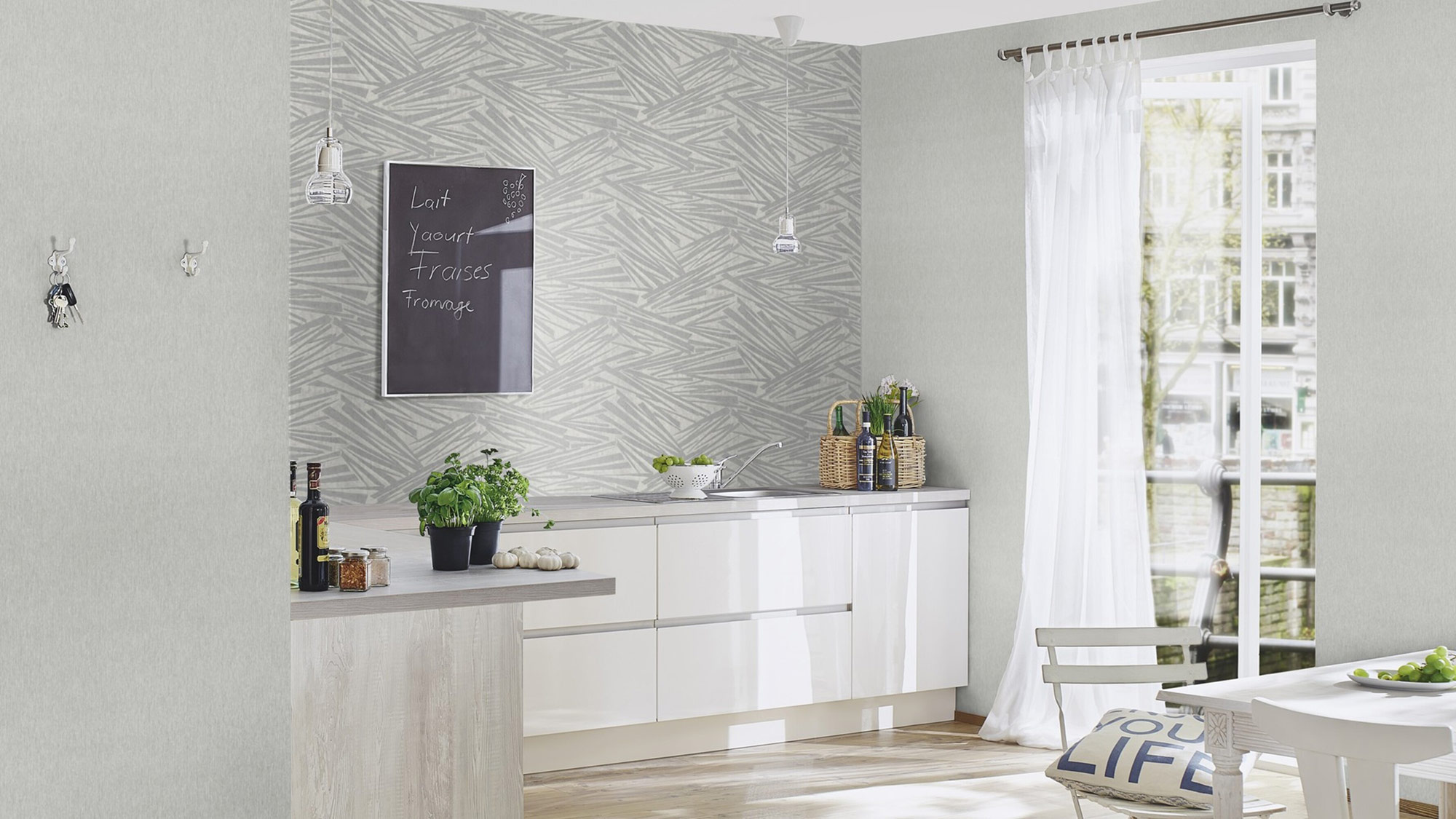 Rasch Vliestapete Incanto Unitapete 608670