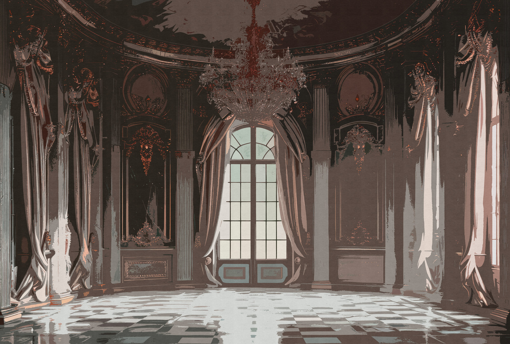 AS Fototapete Walls by Patel 5 Vintage Violett DD134903