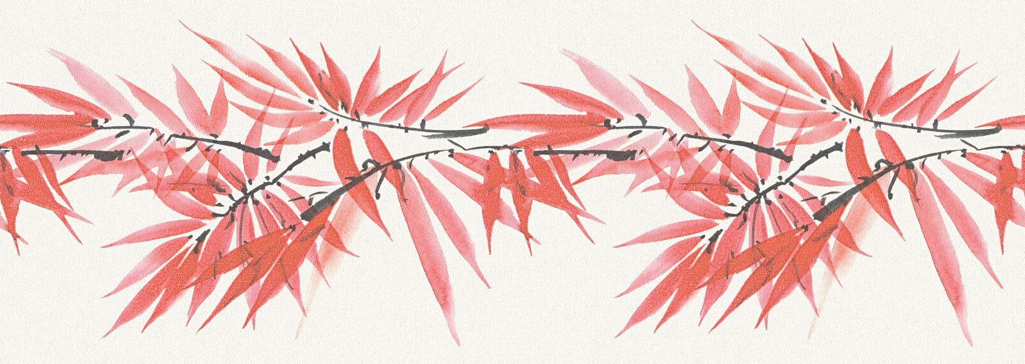 AS Borte Selbstklebende Bordüre Floral Rot 787331 AS Borte Selbstklebende Bordüre Floral Rot 787331