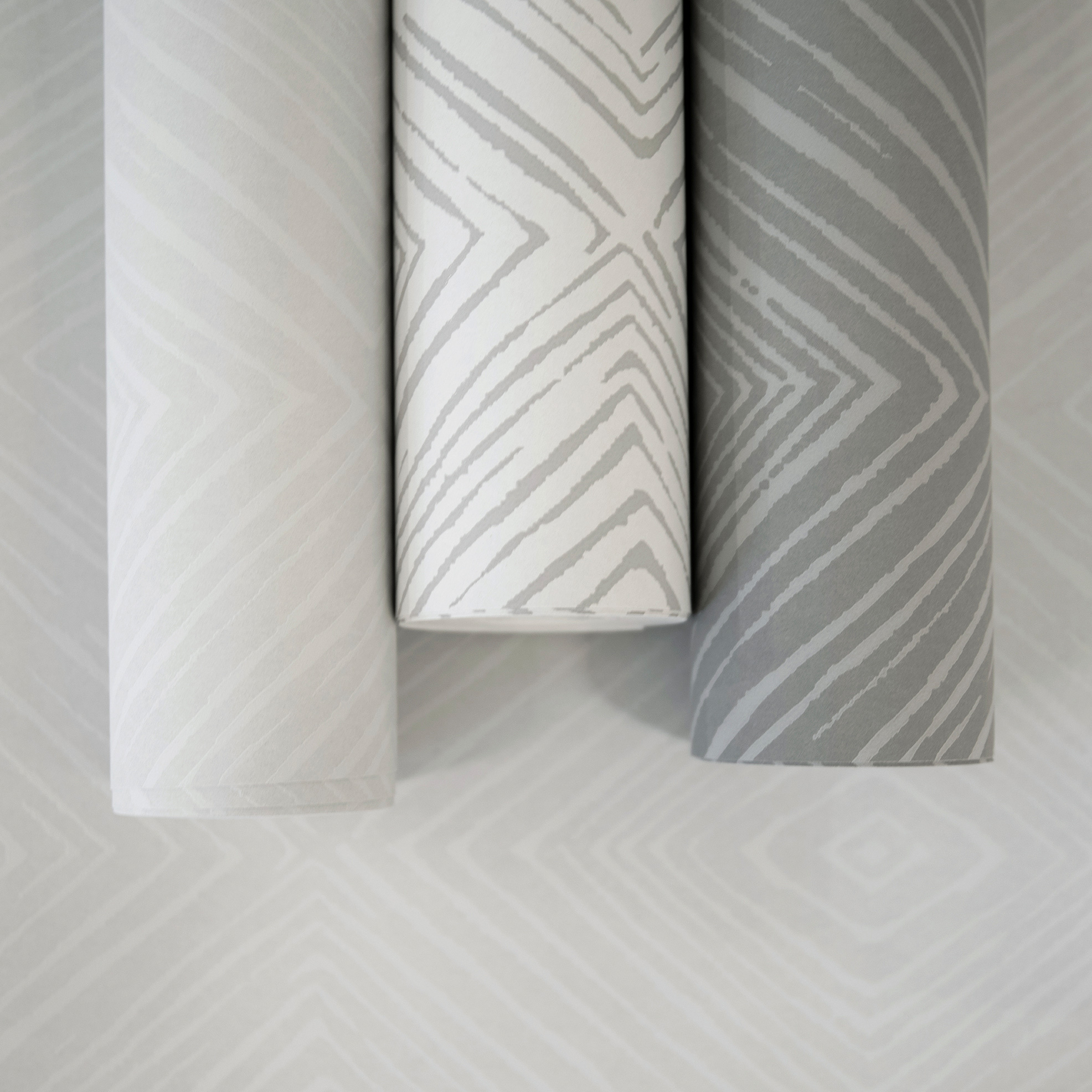 Hohenberger Vliestapete Chalk Diamond Silver 65514