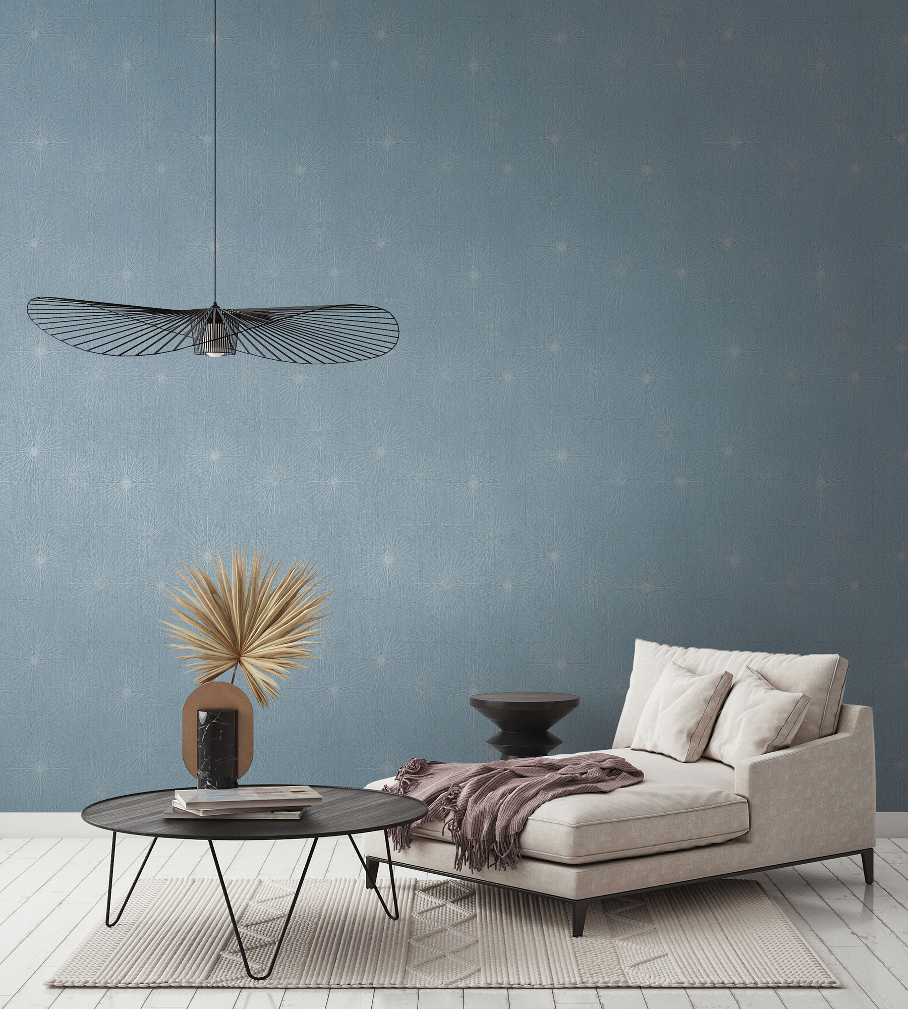 AS Vliestapete The BOS blau Modern 388182