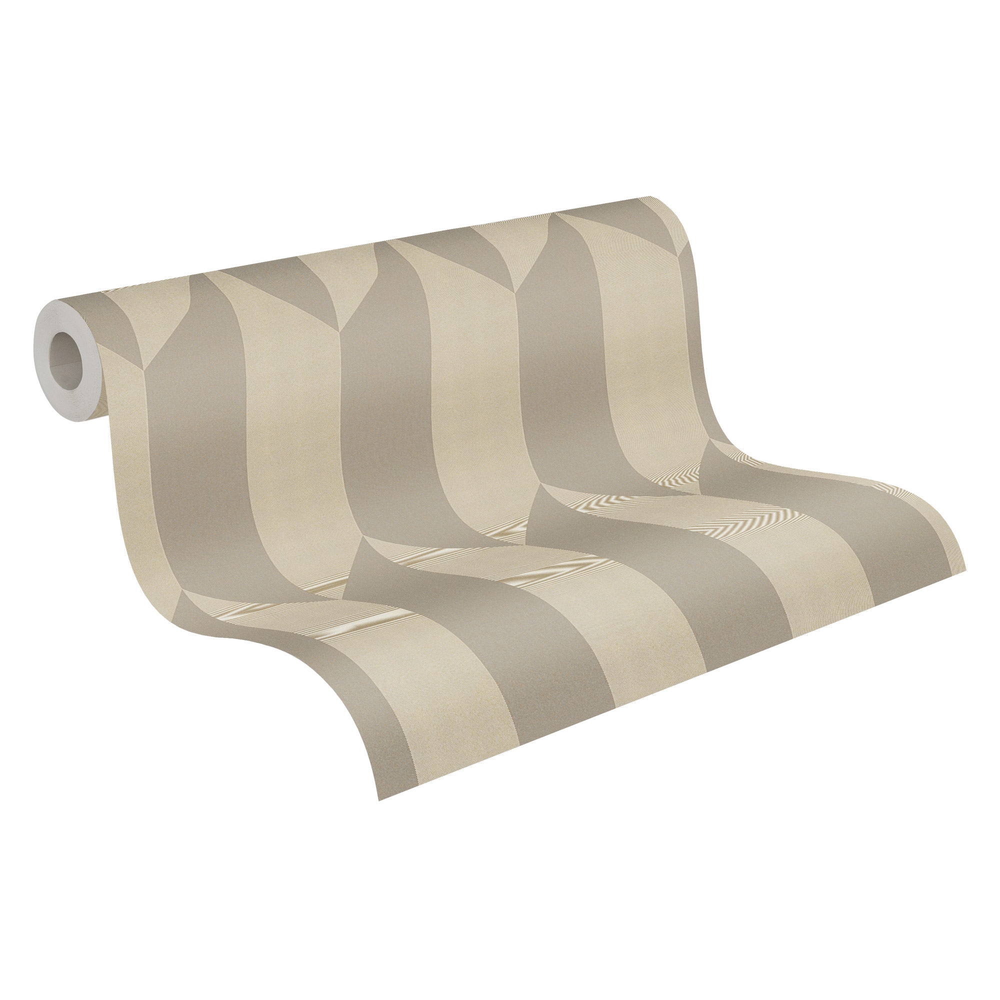 AS Vliestapete CosmoLiving 3D Champagner 790865