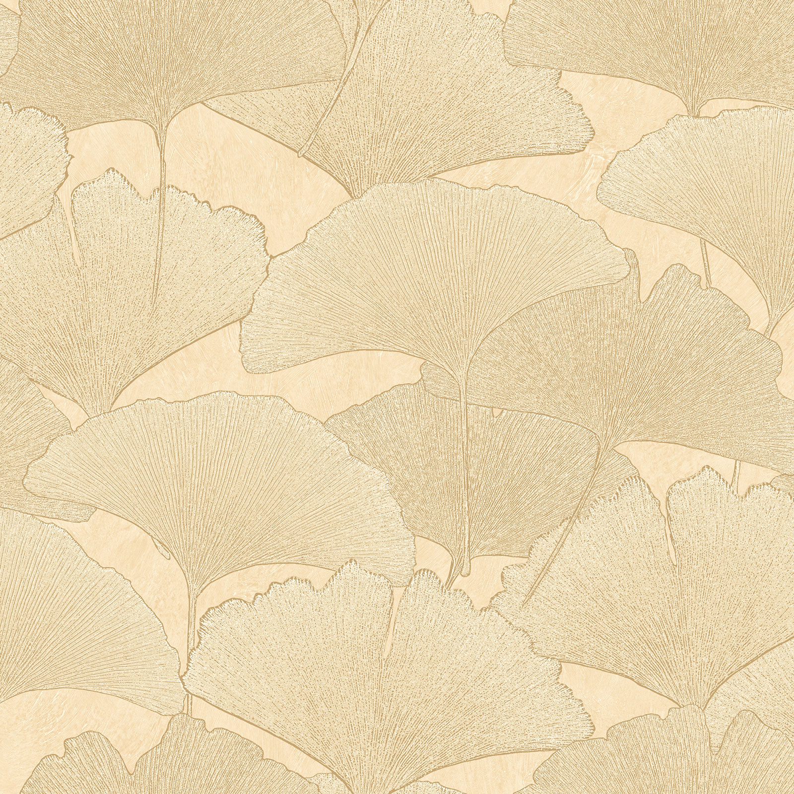 Thomas Vliestapete Amanda gelb Blätter AM25322