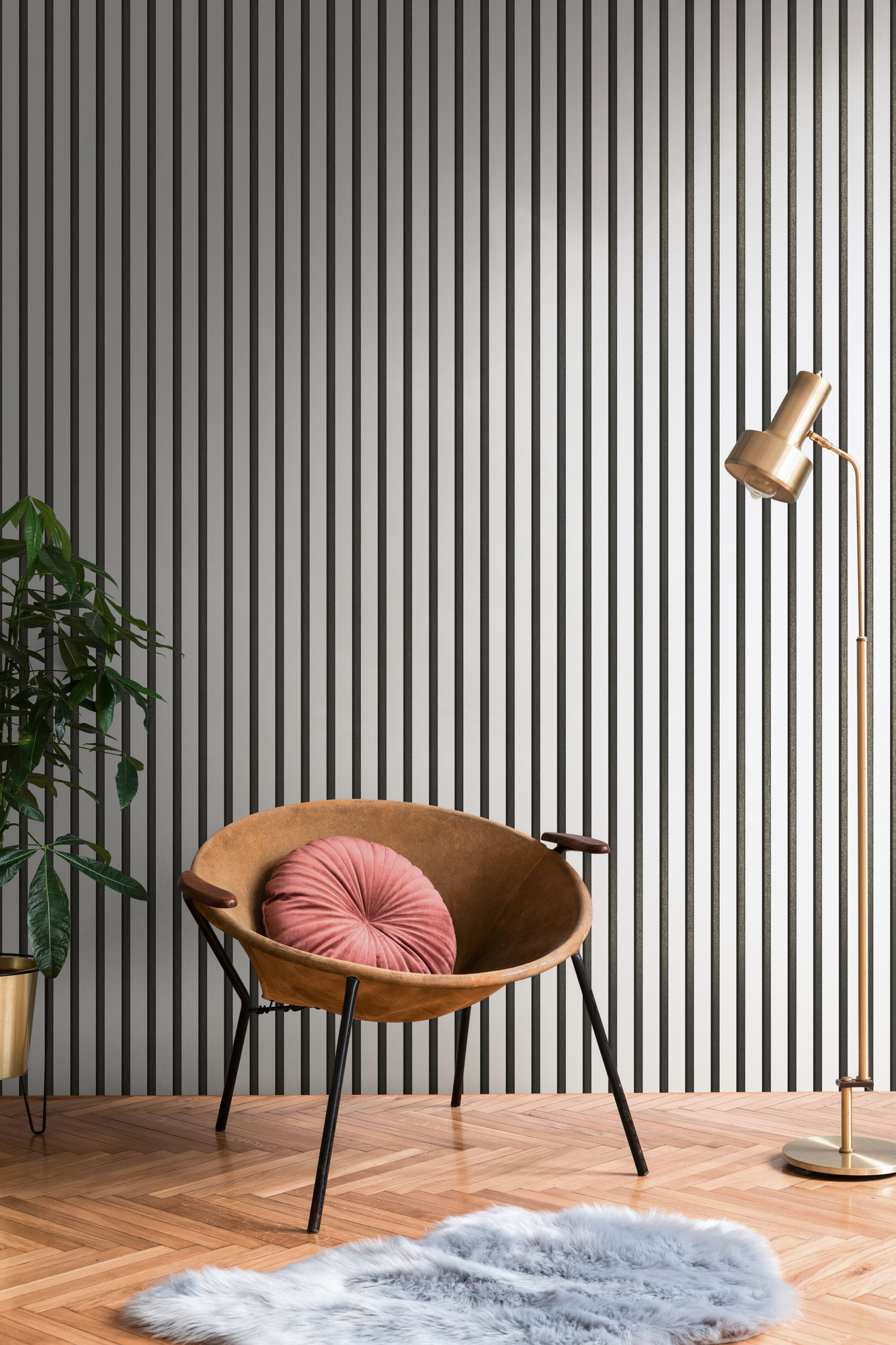 AS Vliestapete 50 Jahre AS Holzpaneel Wandpaneel 786271