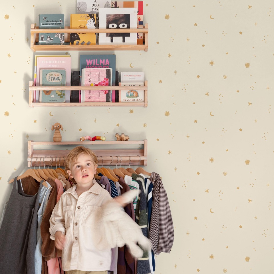 Grandeco Vliestapete Little Dreamers beige LD3619