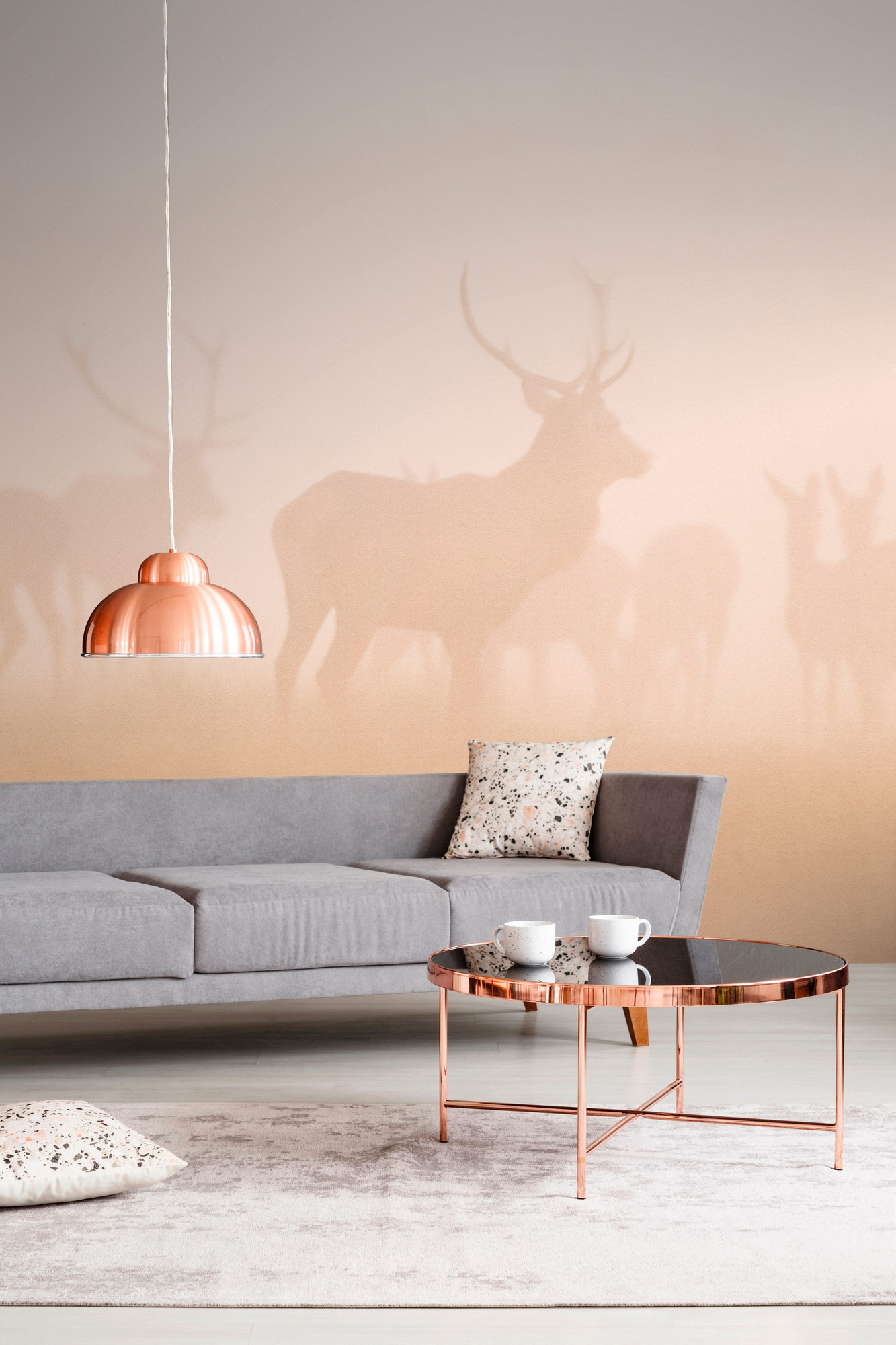 AS Fototapete Walls by Patel 5 Hirsche Oange DD134699