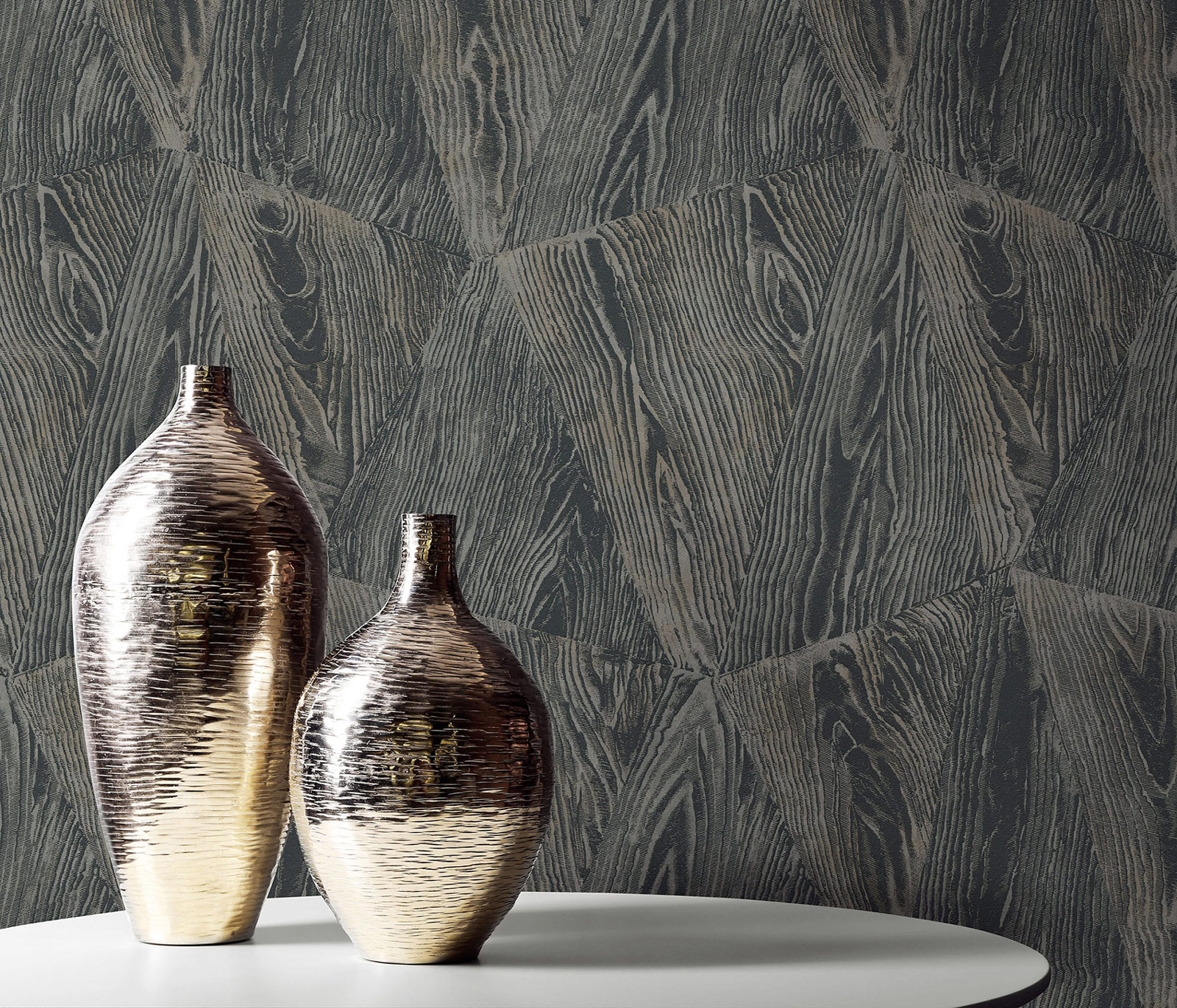 Erismann Vliestapete Opus anthrazit 1043947