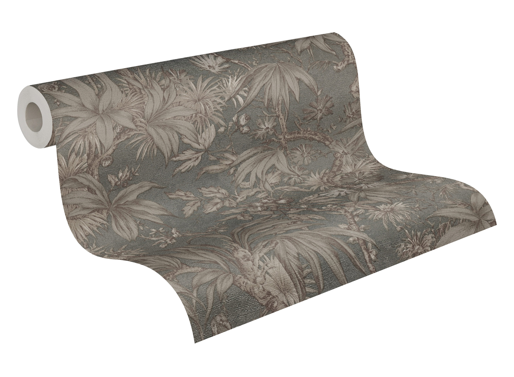 AS Vliestapete History of Art 2 Floral Grau 790473