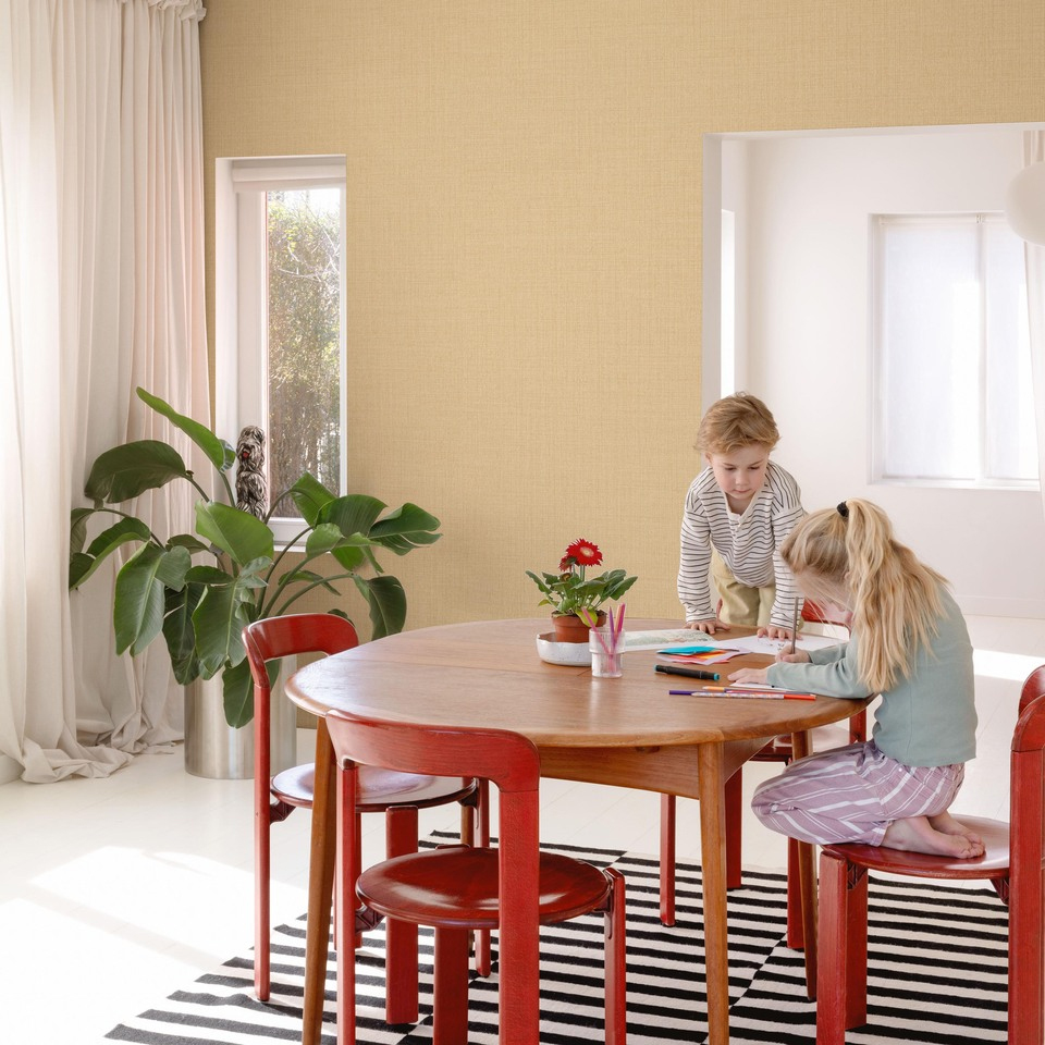 Grandeco Vliestapete Little Dreamers gelb LD1020