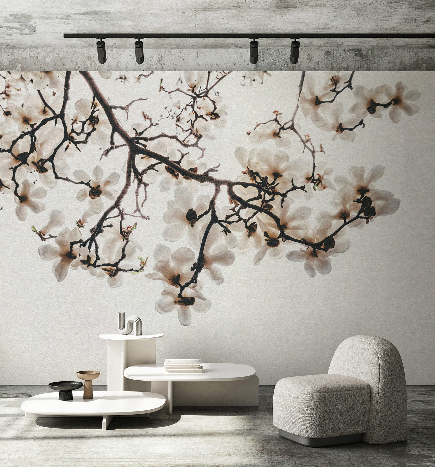 AS Fototapete Walls by Patel 5 Blüten Creme DD134837