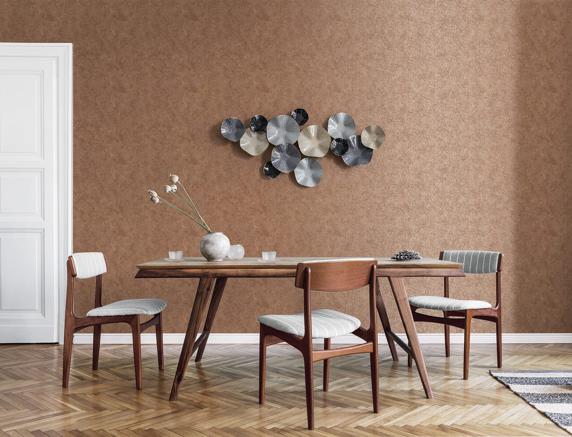 Essener Vliestapete Special FX 2 Bronzebraun G67691