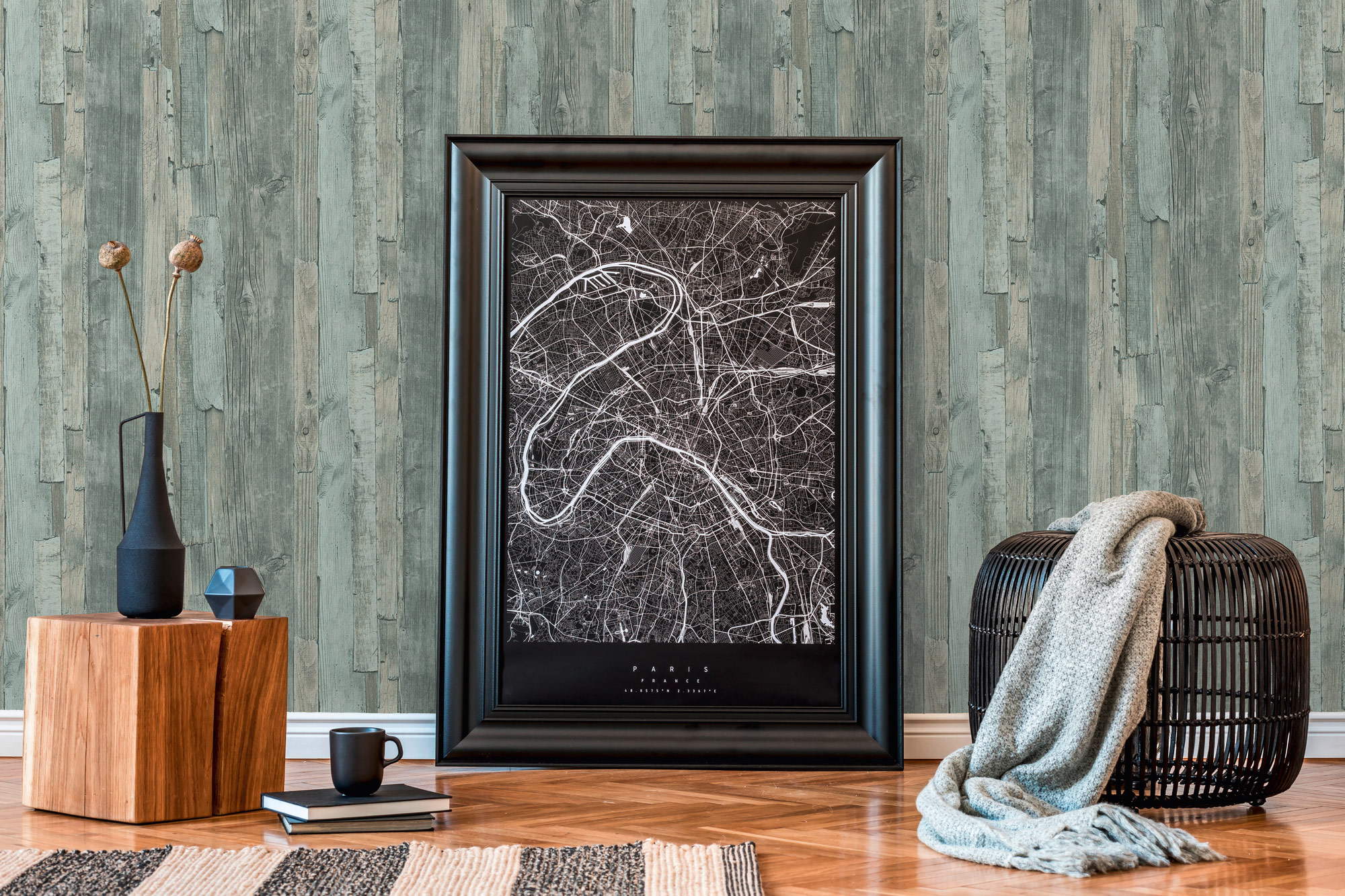 AS Vliestapete Elements 2 Holzoptik  954055