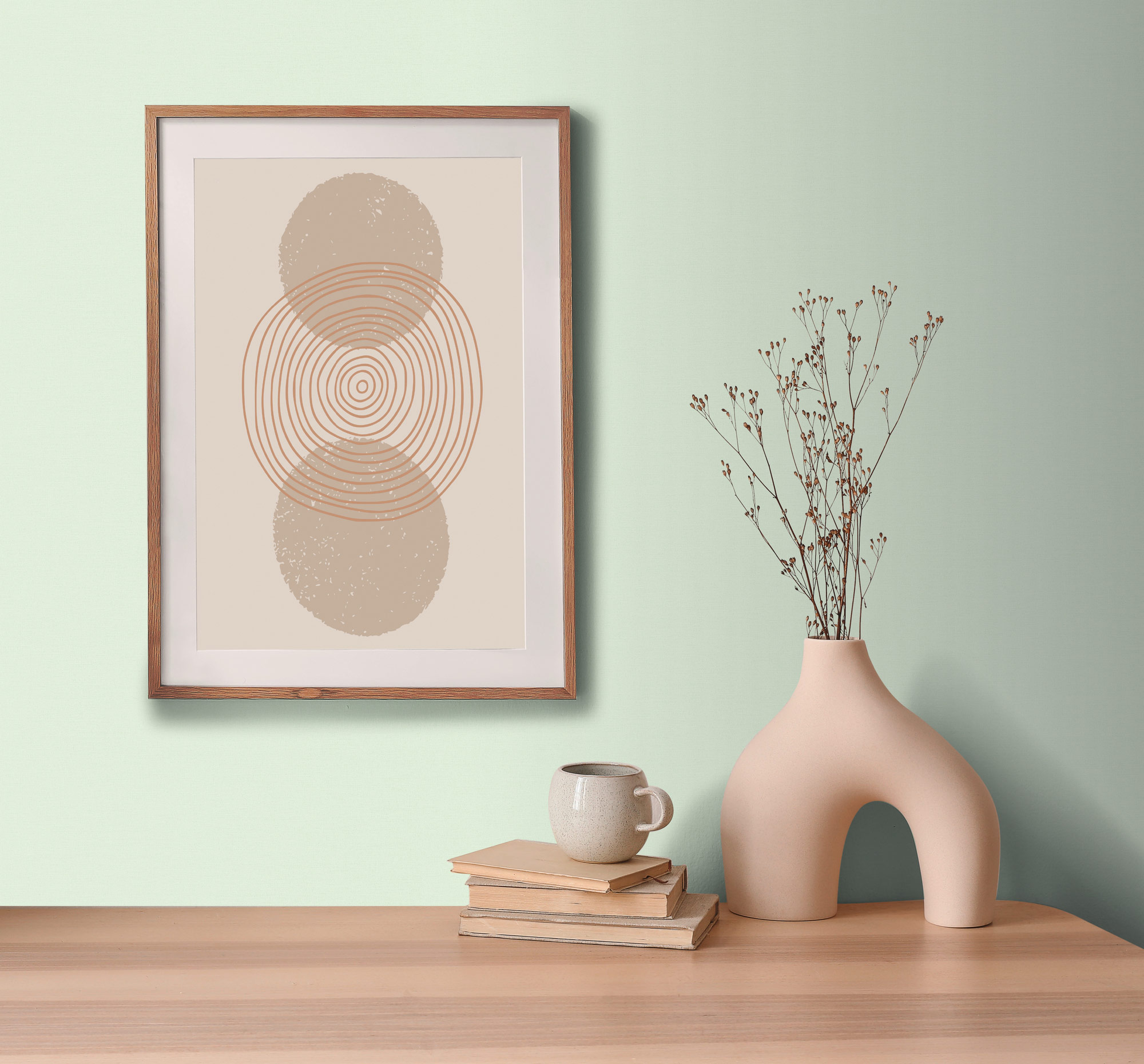 AS Vliestapete PintWalls II Unitapete Grün 389034