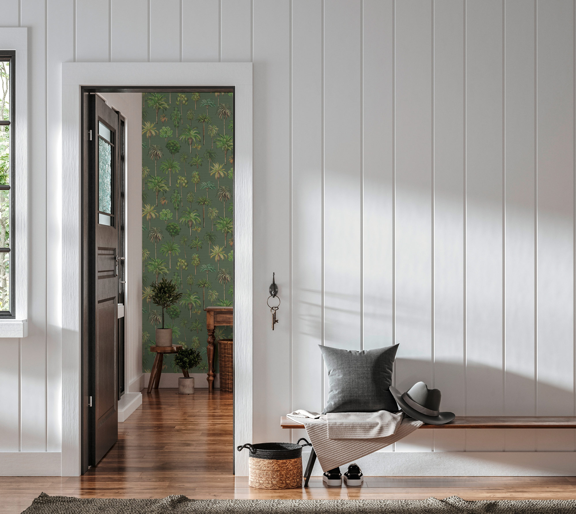 AS Vliestapete PintWalls 3 Floral Grün 791712