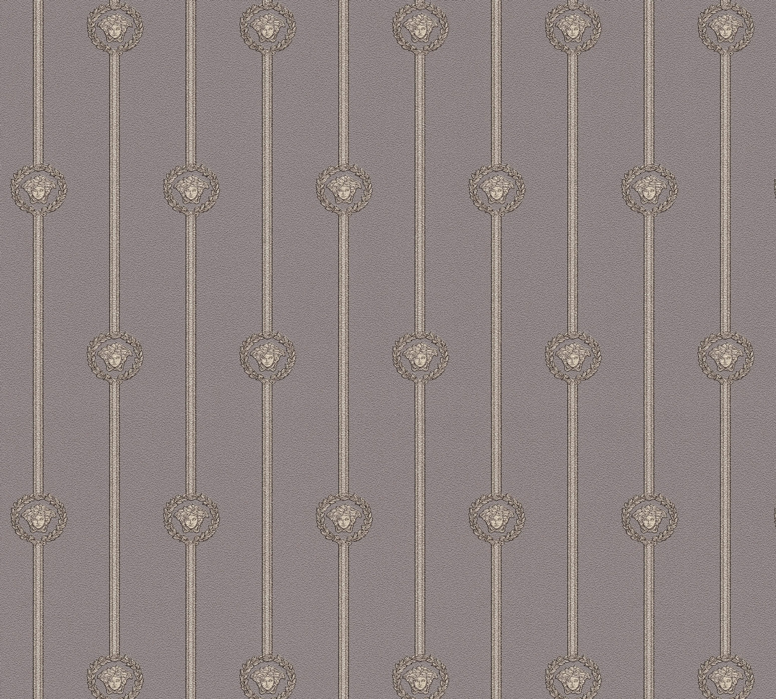 AS Vliestapete Versace 6 Barock Tapete Grau 791734