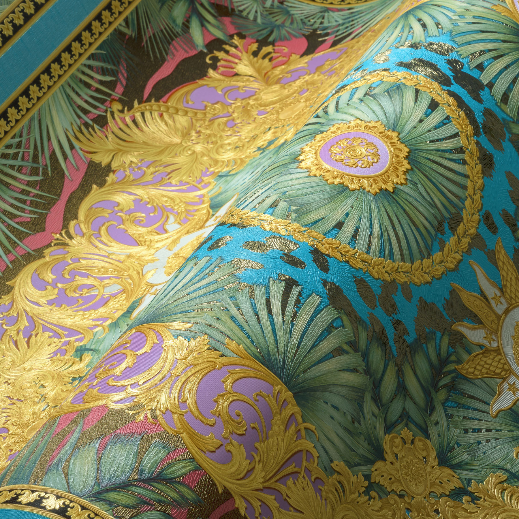 AS Vliestapete Versace 5 Dschungeltapete Bunt 387031
